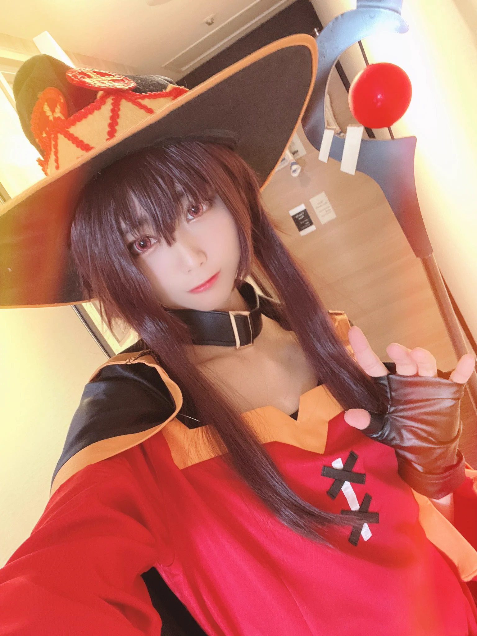 我が名はめぐみん！今から中池袋公園へ向かう！#池ハロ2024 #池袋ハロウィン #らしんばん https://t.co/E2JE1wDagl