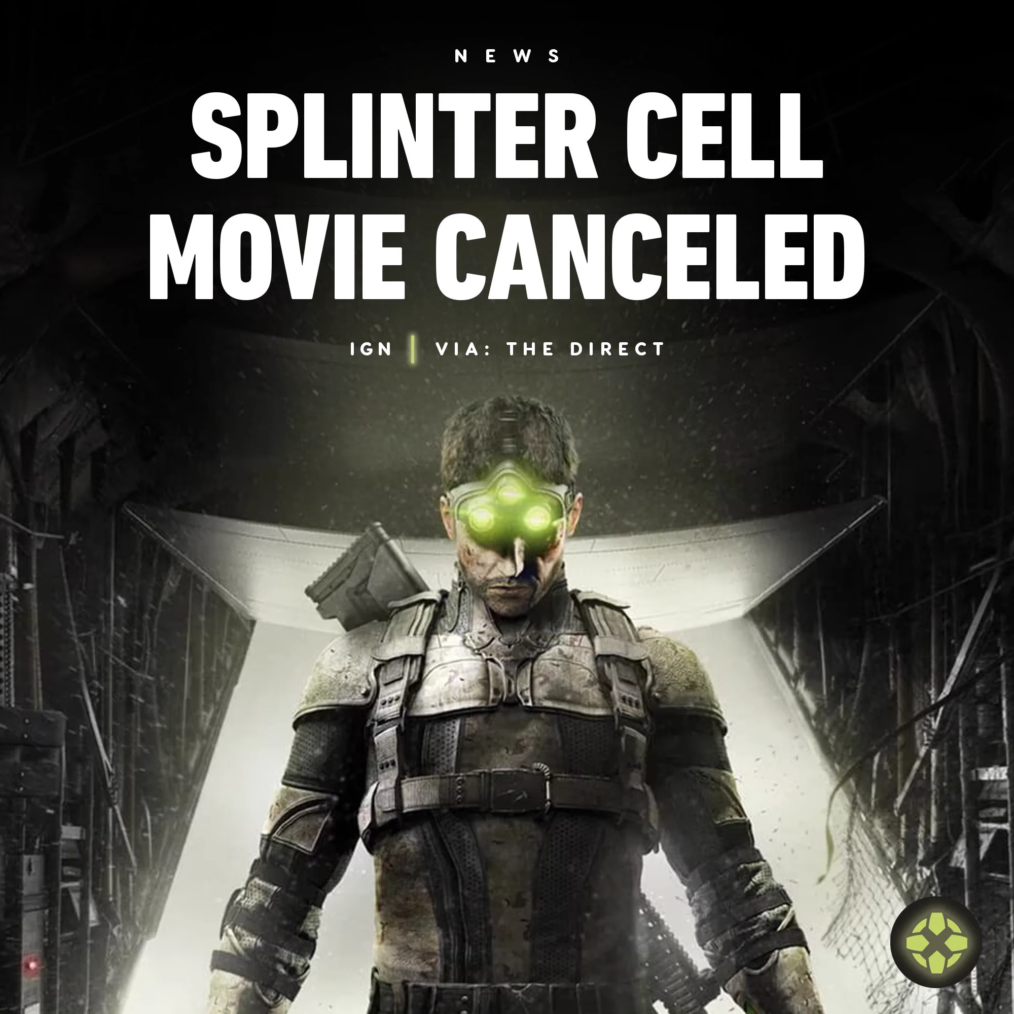 Ubisoft's Splinter Cell movie has been canceled because the production team "just couldn't get it right". https://t.co/XbLdghRrkg https://t.co/ete7mB6bc4