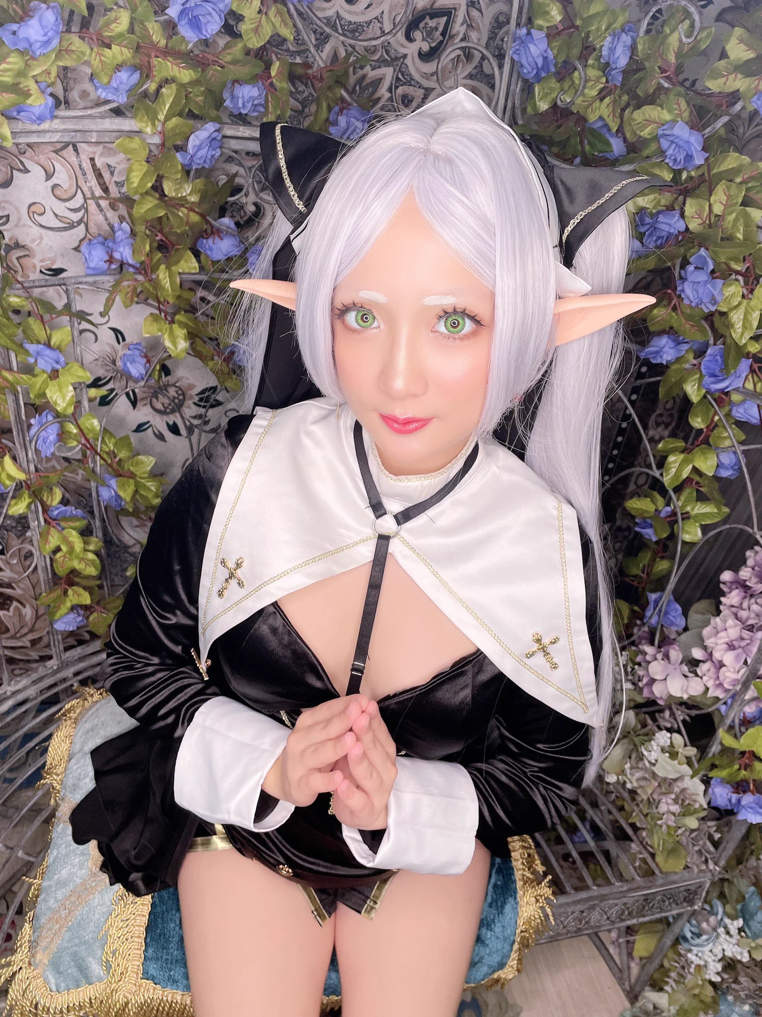向芙莉蓮懺悔的話，總覺得會得到意想不到的答案呢( ˶ˊᵕˋ)੭ https://t.co/DFezcO1o8e