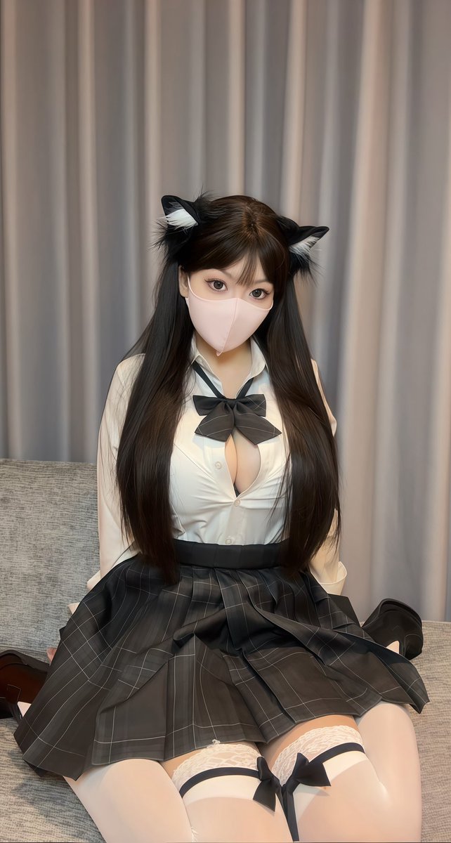 是你的猫耳娘菠萝吗hhh
呼声很高的白丝…请期待新作吧～🥰 https://t.co/FyrcLfUFZG