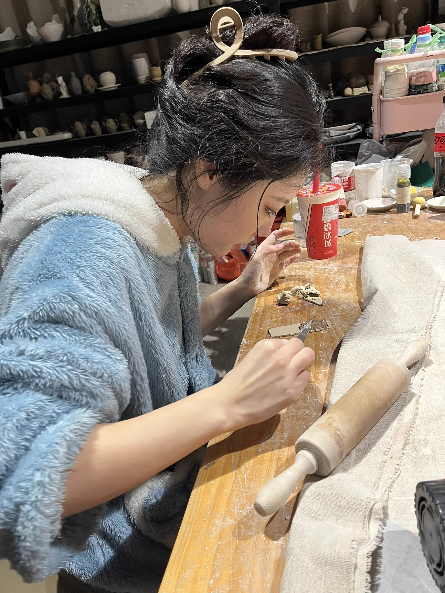 在景德镇玩泥巴～ https://t.co/eG5LOE9T6P