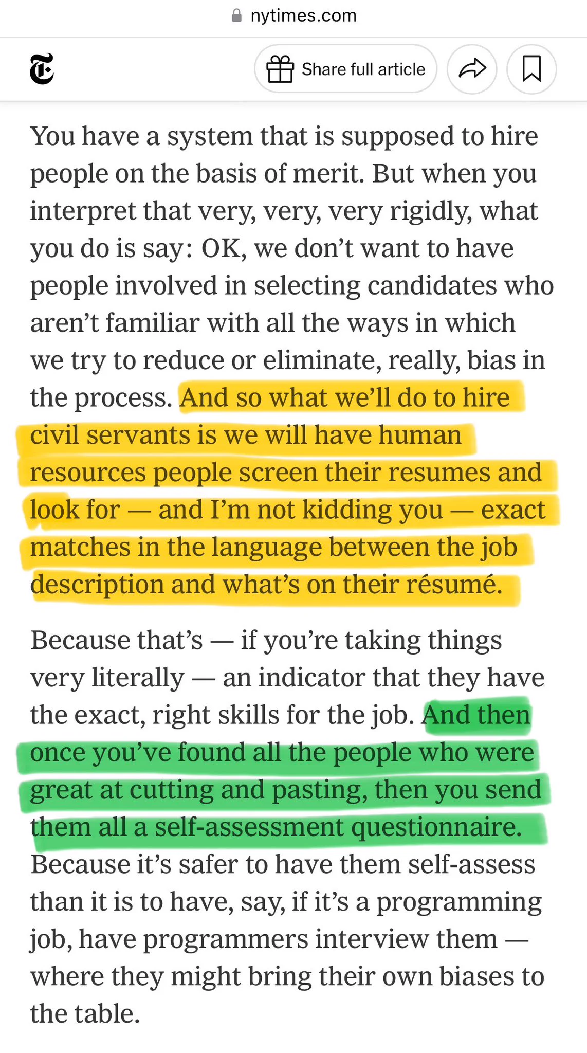 The hiring process for federal government employees is unbelievably stupid https://t.co/EgR6jBiGoh
