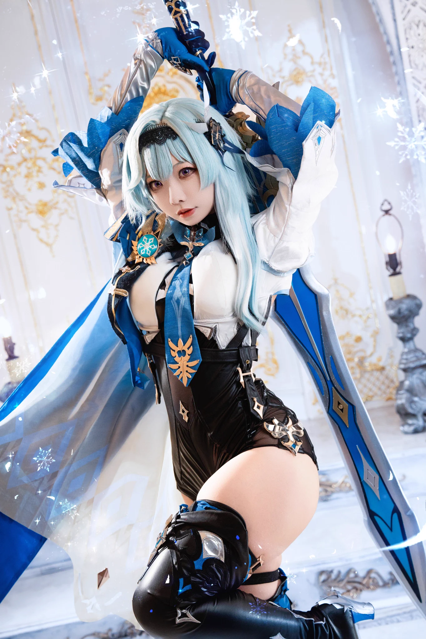 エウルア❄️#原神 #GenshinImpact https://t.co/HPK91IU0ip
