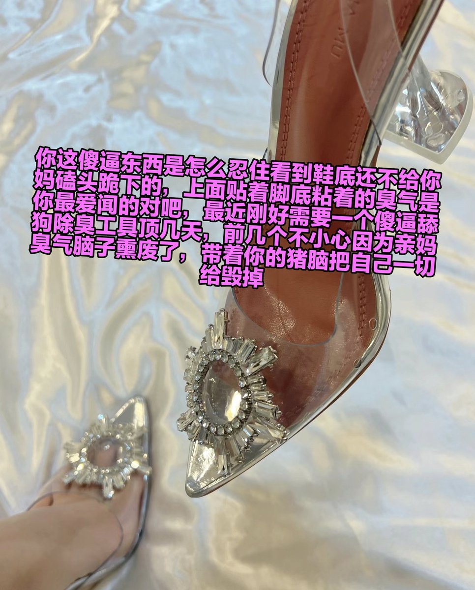 今天把自己脑袋塞进马桶闻一口臭味去，都过去这么久了你当人的底线应该越来越低了吧，平常的刺激以及无法勾起你的大脑，只有锁死自己下体被臭味熏到脑内升天的时候才会有一点反应，臣服女爹脚底榨废自己人生好吗，你的人生不就是不断被嘲讽和看不起还想着倒贴女神的剧本吗，过来自觉跪下这才是你的宿命 https://t.co/ZsBNe9Uklj