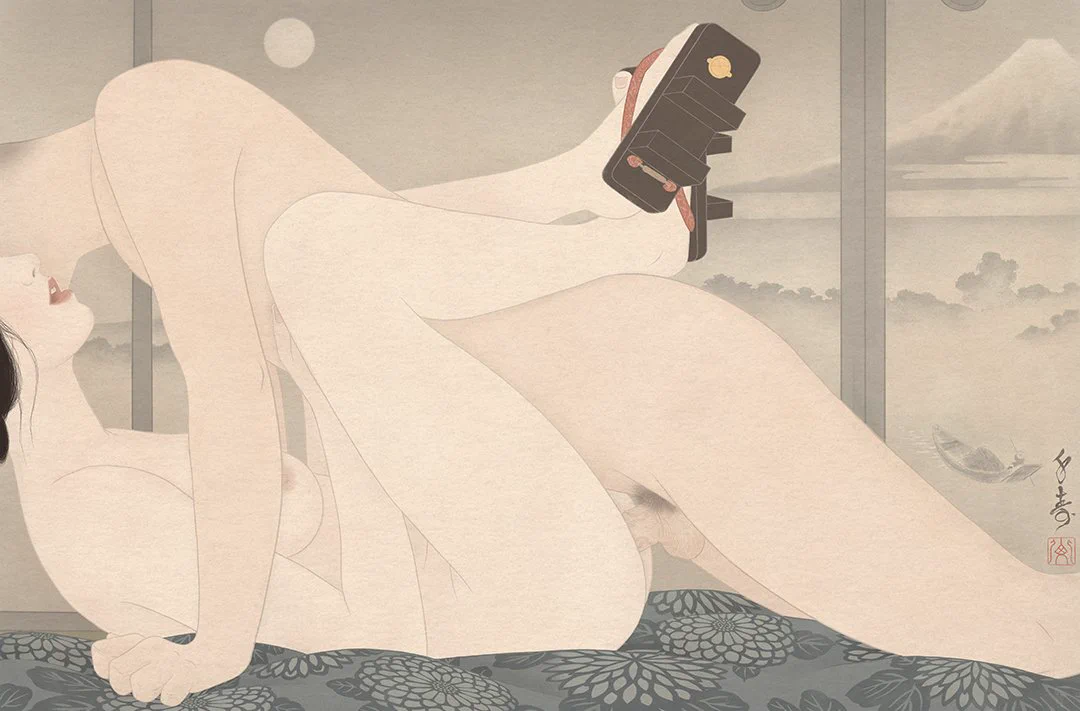 Afternoons #Art by Matti Sandberg aka Senju Horimatsu #Senju #SenjuHorimatsu #MattiSandberg #Shunga https://t.co/PZ9spQWABA