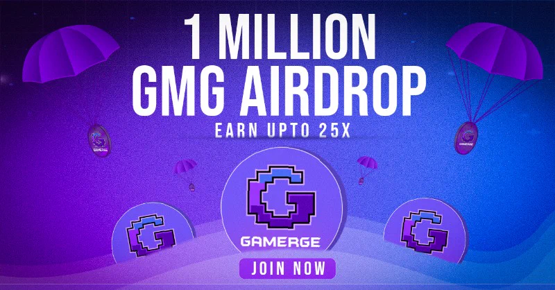 💰Join Gamerge 1 Million $GMG Airdrop! 🪂📌Follow the steps and complete the form🔥👇👇👇https://t.co/28RNvZ3KghGrab your #GMG 💸#Airdrop #Giveaway #FreeAirdrop #GamergeAirdrop #Gamerge #1MillionGMGAirdrop https://t.co/4GxLVl5DWD