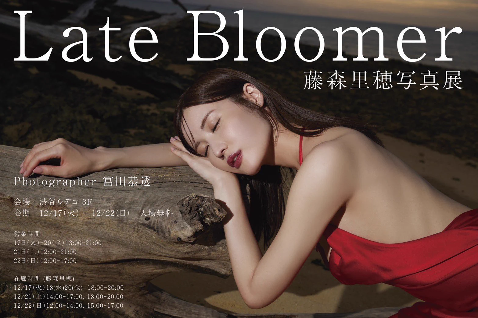 ◤ 写真展 在廊時間 ◢17(火) 18(水) 20(金)18:00-20:0021(土)14:00-17:00／18:00-20:0022(日)12:00-14:00／15:00-17:00 https://t.co/RD09HcUVTi