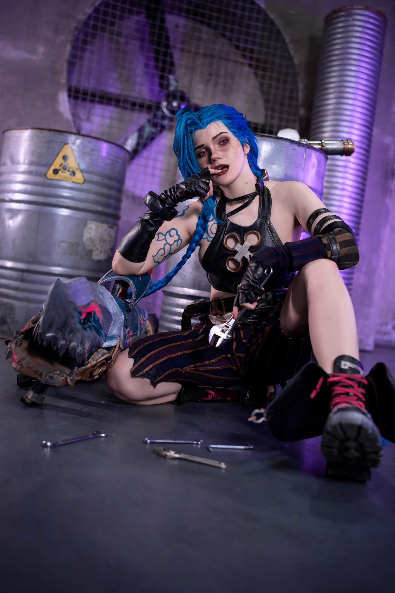 Like my Jinx? 💙🔧 #Jinx #ArcaneSeason2 https://t.co/iy5mGilDTK