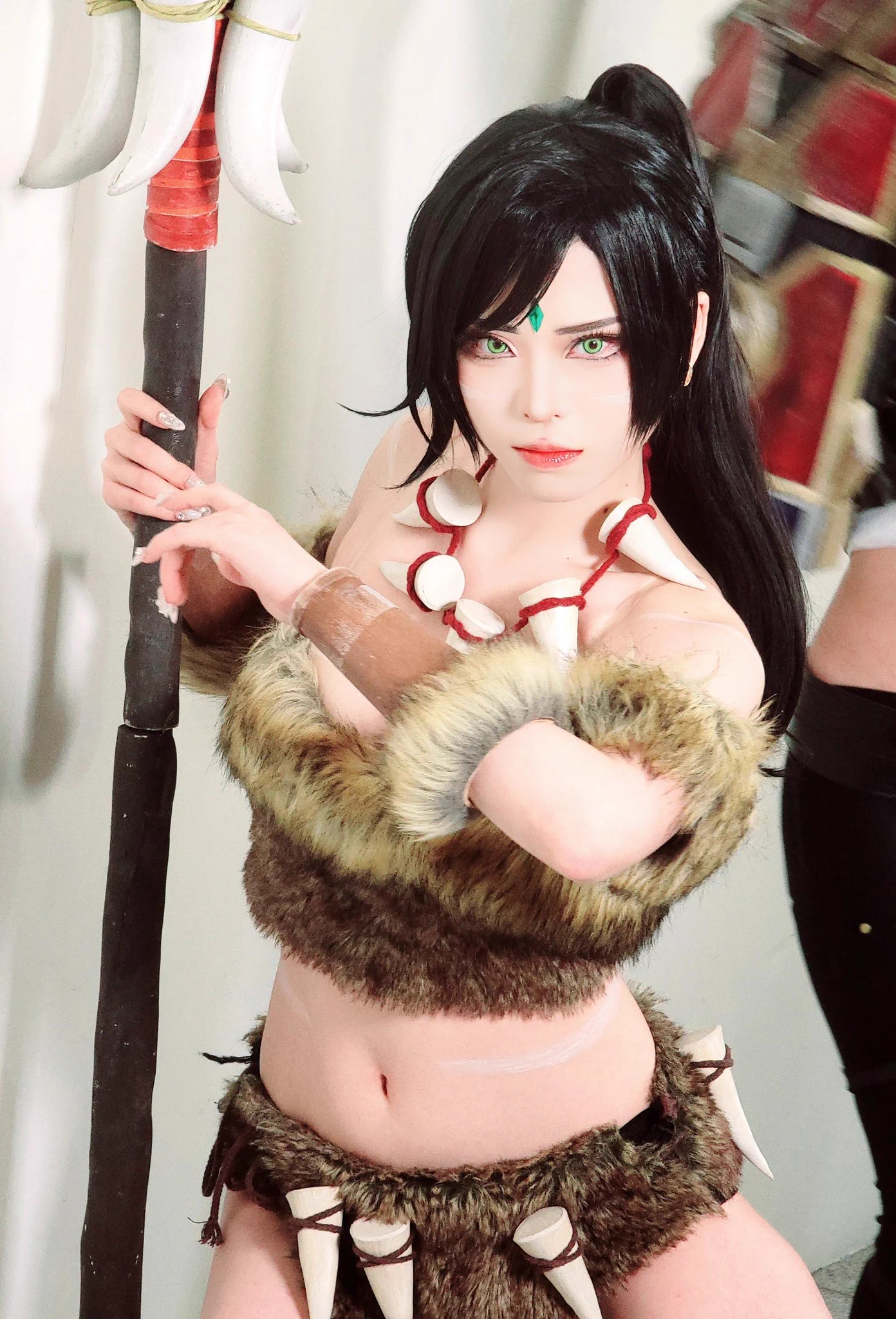 2024.12.29 (일)SEOUL CON (in DDP)리그 오브 레전드니달리 - Model. 시루님 (@siru_0207)시루님을 만나기 전의 고요함... 이 적막이 정말 좋다니까.#LeagueOfLegends #lol #Nidalee #서울콘 #RZCOS #코스프레 #cosplay #コスプレ https://t.co/ED3APJQGyP