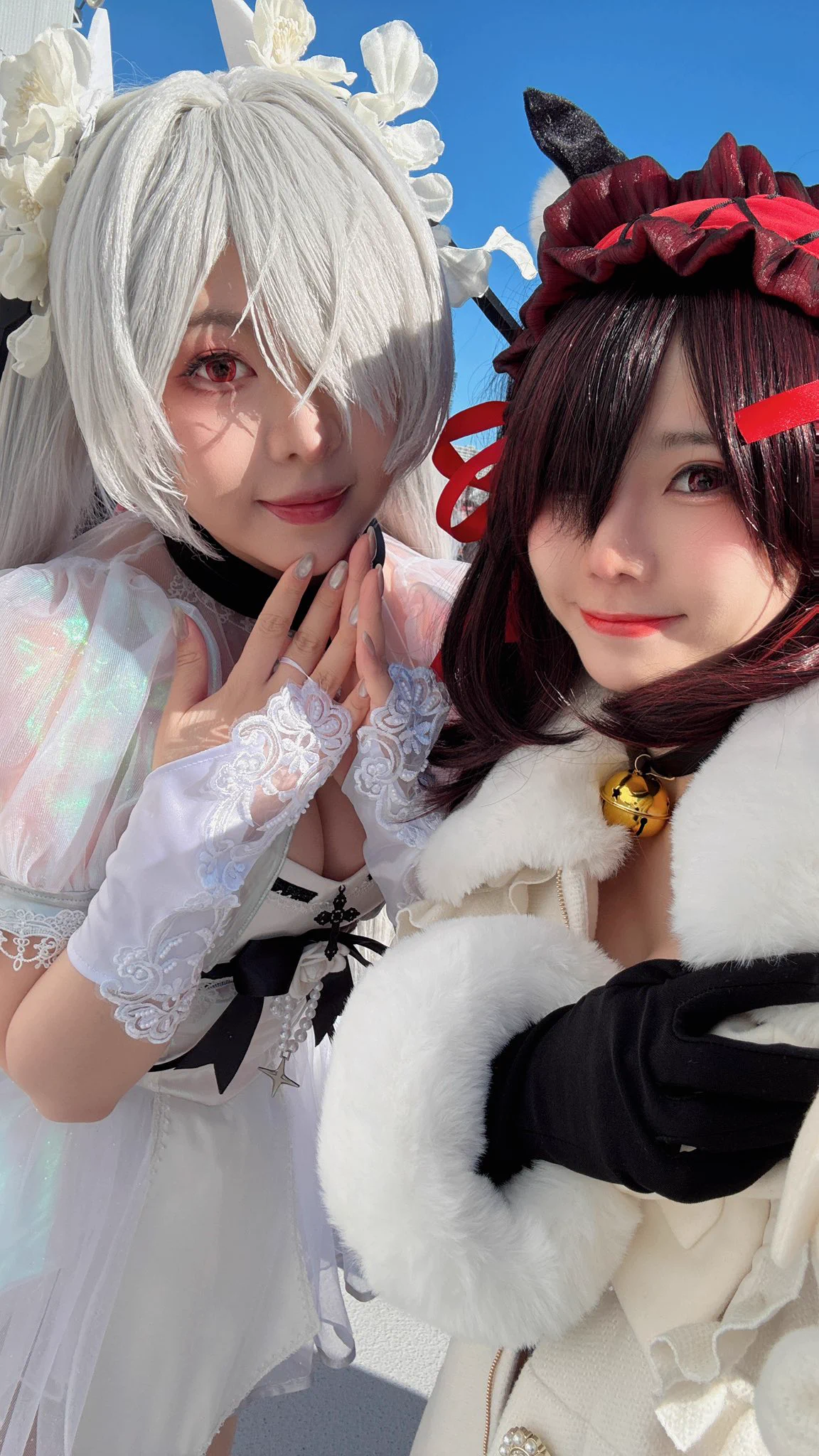Today took selfie with 4 pretty girls only🤣Tmrw at East 3 Shi 6ab-7ab Amateras#c105 #comiket105 https://t.co/OPlKETsGJN