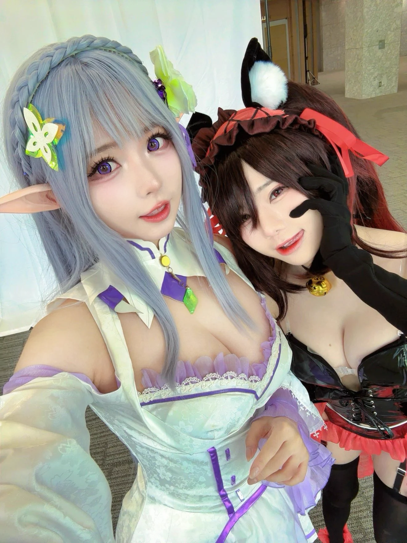 Comiket Day 1 with @iamdorasnow ❤️🫶🏻🥰 and met so many pretty girls see you all at booth East 3 Shi “06ab” “07ab” #comiket105@_wendydydydy @LoveHimeking @chihiro_changTW https://t.co/Qu1pLdOg3g