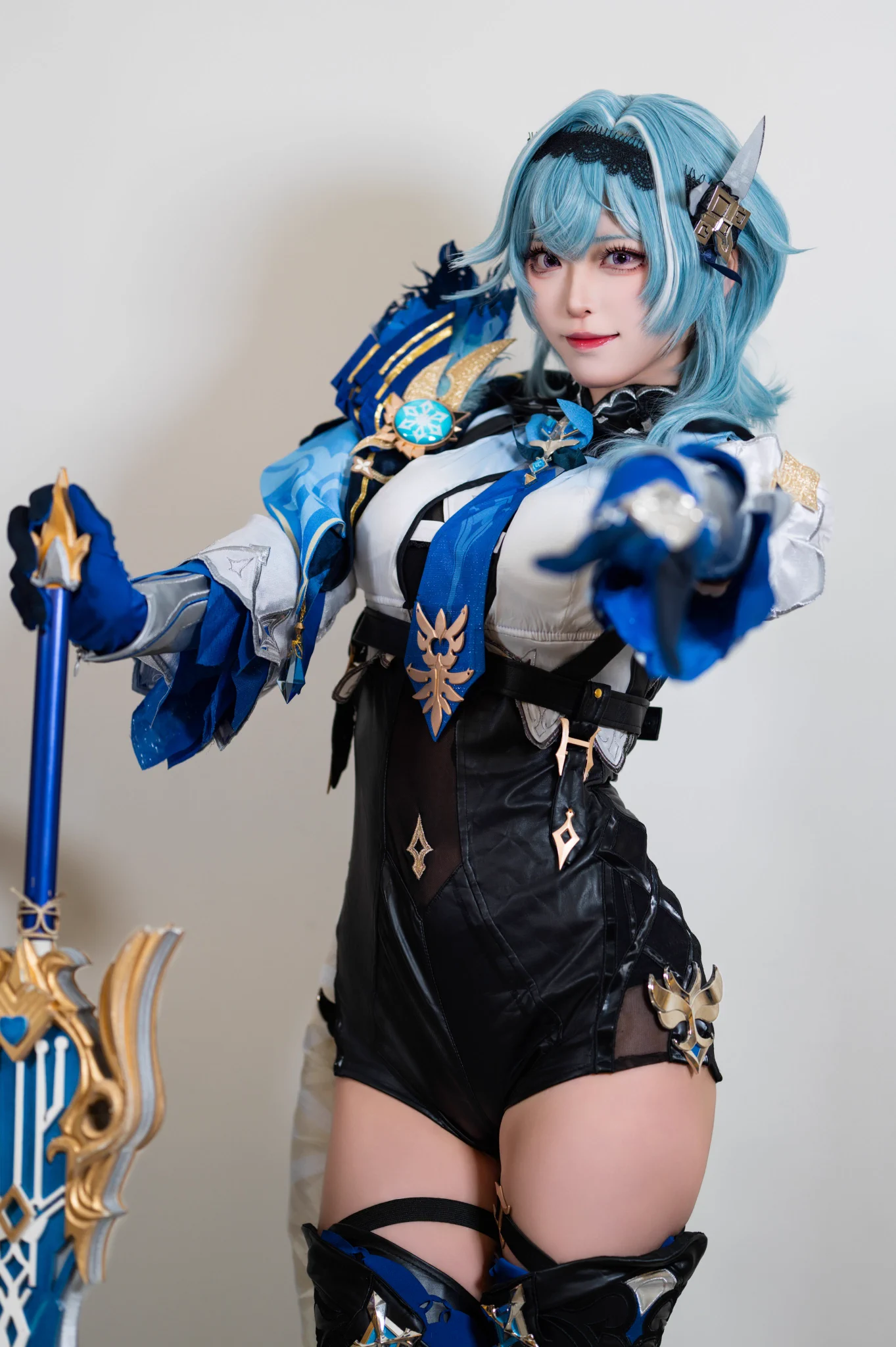 241228_서울콘character : 원신_유라model : 시루(@siru_0207 )🩵🎖️🩵#코스프레 #コスプレ #cosplay #원신 #genshin #서울콘 #2024seoulcon #seoulcon #rzcos #zencreative https://t.co/WczlIePArt