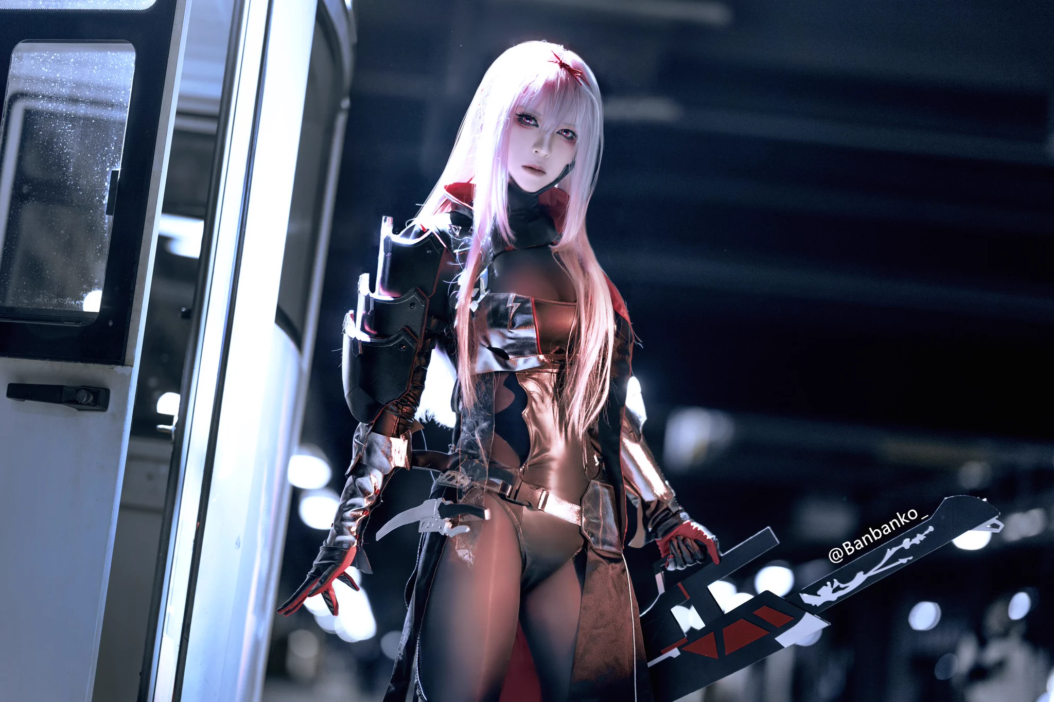 NIKKE紅蓮🖤#紅蓮 #nikke #NIKKEcosplay https://t.co/HHMkovjU4l