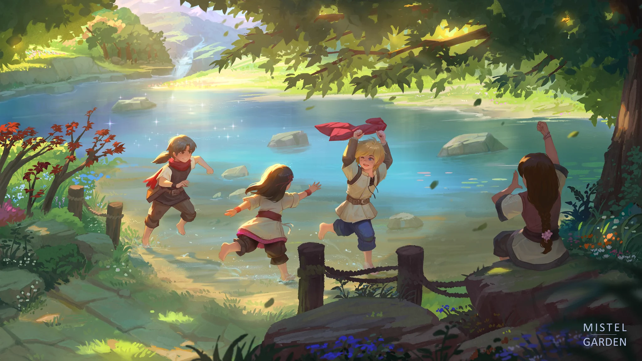 Mistel Garden is a fantasy novel that celebrates natural science and Western civilization. It follows the adventures of three ‘Katanin’ children that befriend a Human girl. https://t.co/tkVElKXjWd