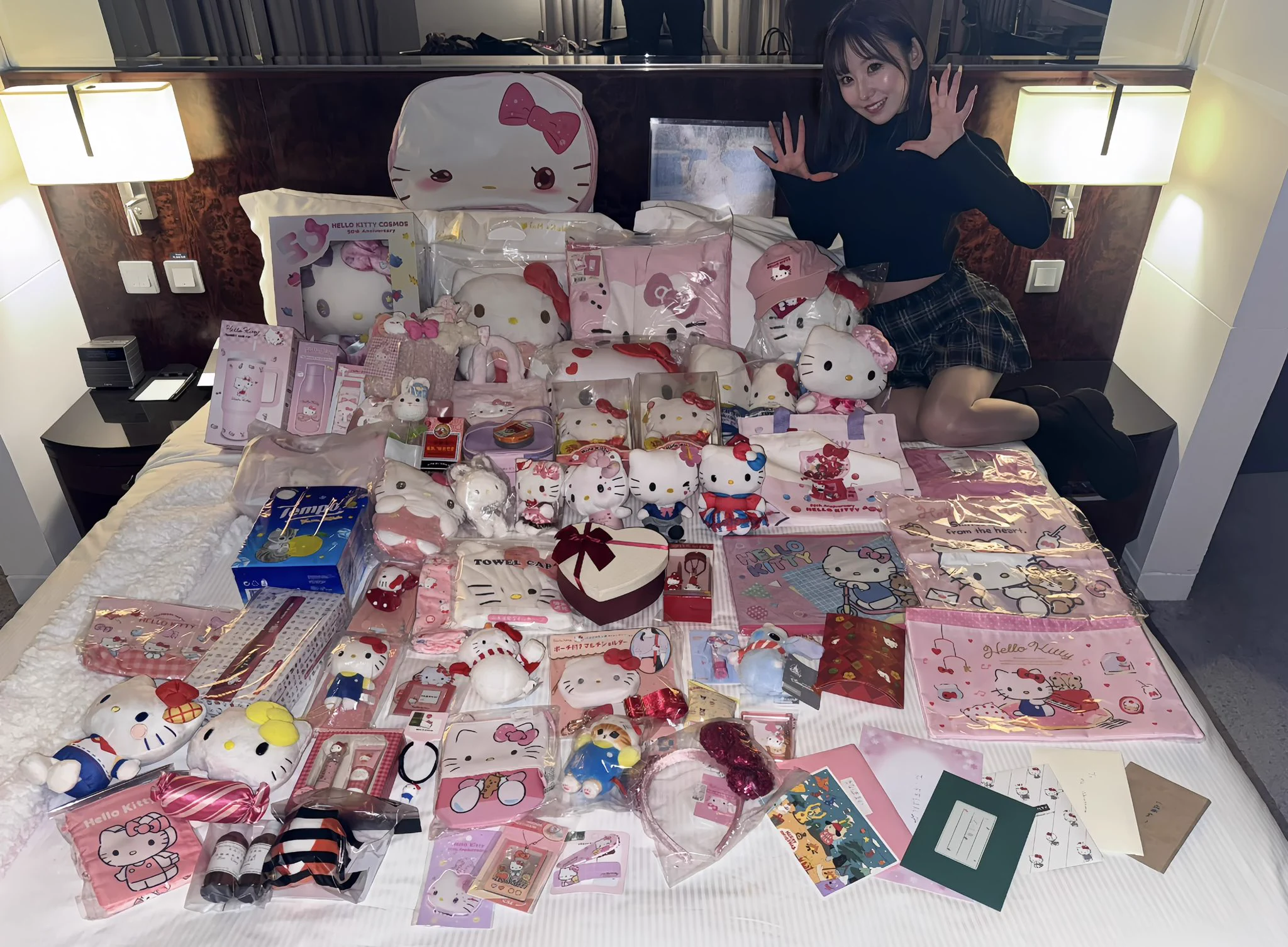 そしてプレゼントとお手紙もたくさんありがとう- ̗̀🎁 ̖́-キティちゃんだらけで嬉しいっ🎀我好鍾意呀 ~🫶🏻 https://t.co/Lxu7g19sUp