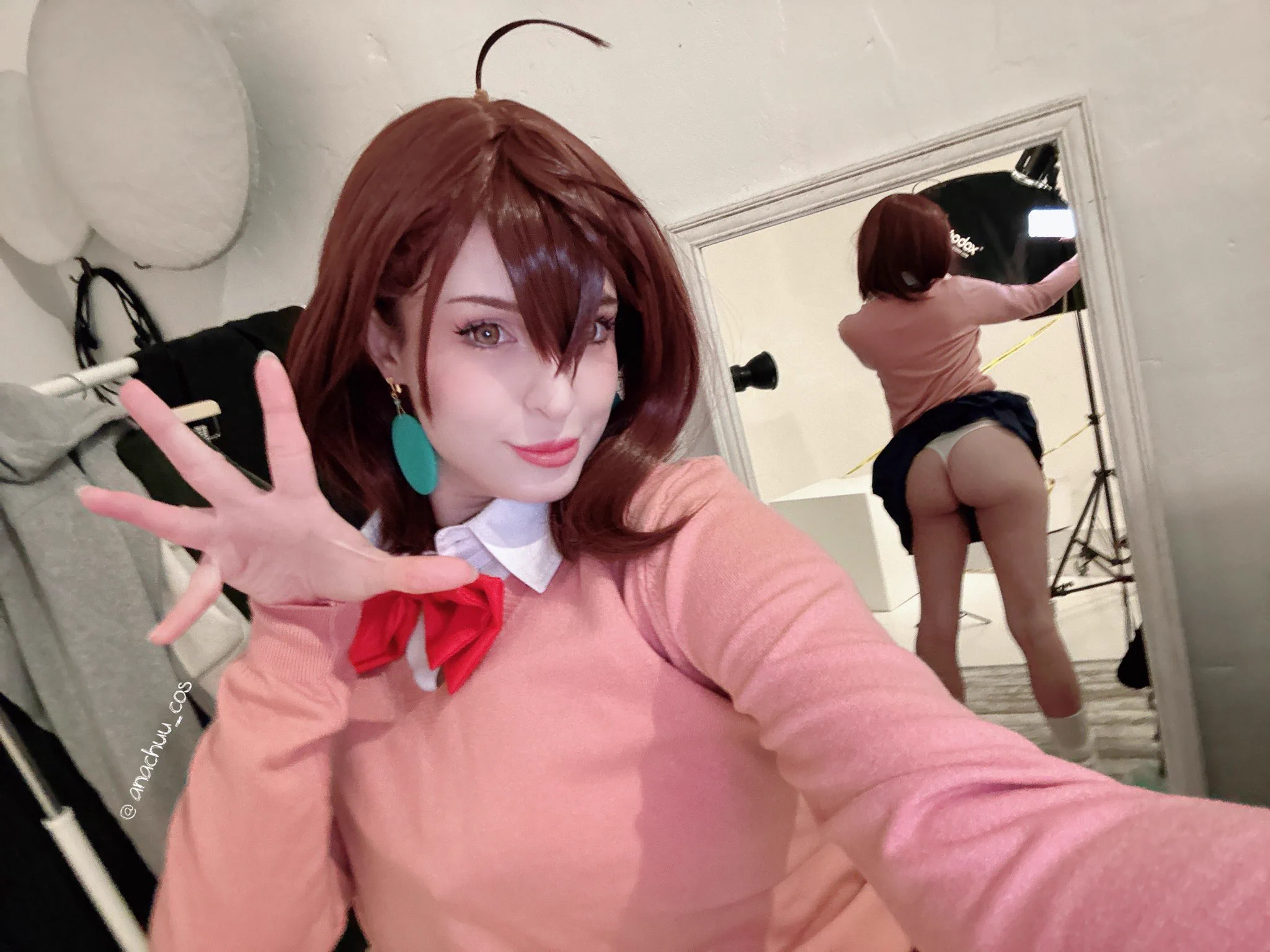 What did you notice first? Momo Ayase from Dandadan 💚 https://t.co/X55ys3EM6t