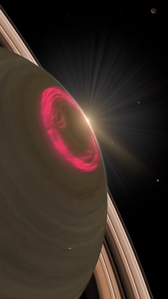 Auroras on Saturn... https://t.co/MqPS28rBG3