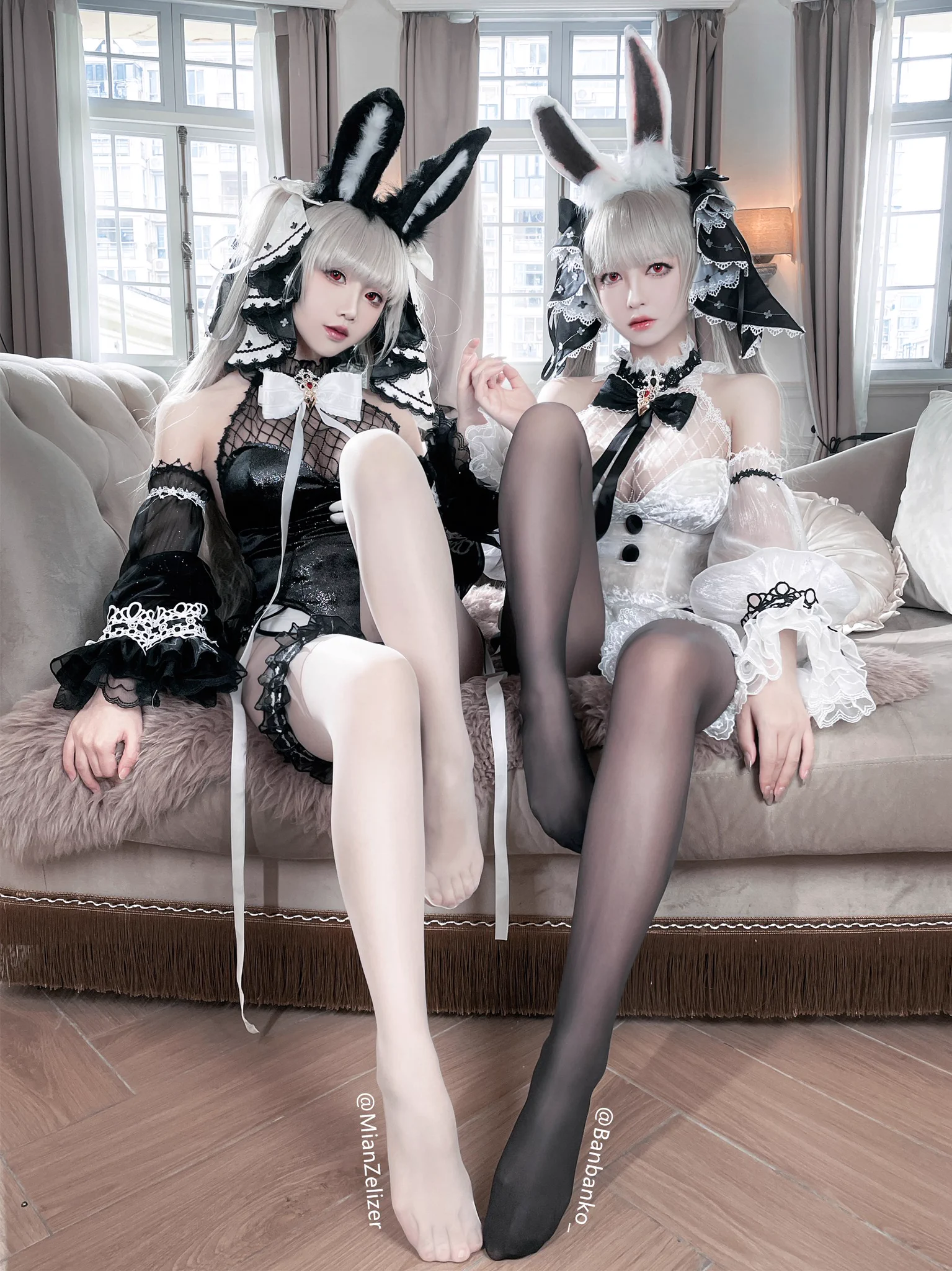 两只兔兔🐰🐰#AzurLane #アズールレーン #フォーミダブル https://t.co/lrUIk9ySH4