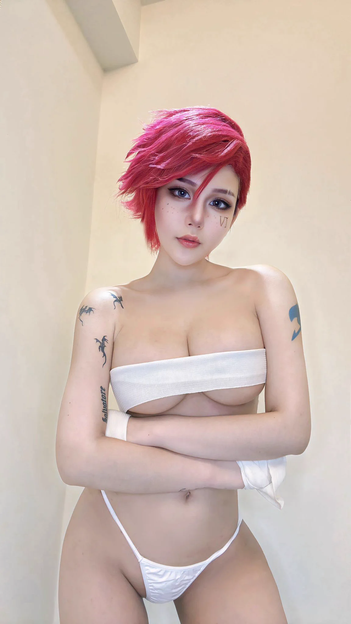 小蛋糕屁股翹高（押韻#LeagueOfLegends #vi #Arcane https://t.co/KwJ8yzwMeF