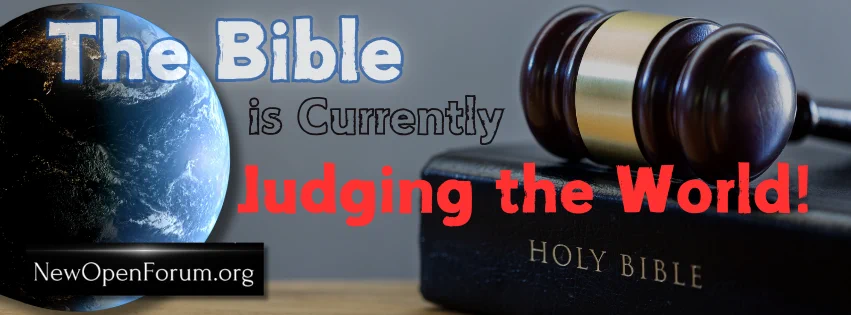 The Bible is Currently Judging the World!By Chris McCannhttps://t.co/mPLLCNHwLTGod is judging the world through His Word the Bible.Isaiah 11:4 But with righteousness shall he judge the poor, and reprove with equity for the meek of the earth: and he shall smite the earth with the rod of his mouth, and with the breath of his lips shall he slay the wicked.And it is the Bible that is declaring that heaven's door is shut and that God has completed His salvation program. It’s all coming from the Bible:Revelation 19:13 And he was clothed with a vesture dipped in blood: and his name is called The Word of God.15 And out of his mouth goeth a sharp sword, that with it he should smite the nations: and he shall rule them with a rod of iron: and he treadeth the winepress of the fierceness and wrath of Almighty God.THE SAINTS EXECUTE THE JUDGMENT WRITTENThe saints (defined by the Bible as God's elect) fulfill their role in God's judgment program by executing the judgment written.Psalm 149:5 Let the saints be joyful in glory: let them sing aloud upon their beds.6 Let the high praises of God be in their mouth, and a twoedged sword in their hand;7 To execute vengeance upon the heathen, and punishments upon the people;8 To bind their kings with chains, and their nobles with fetters of iron;9 To execute upon them the judgment written: this honour have all his saints. Praise ye the LORD.That is, we simply share the truths the Lord is opening up to us in His Word the Bible (its the Bible doing the judging).1 Corinthians 6:2 Do ye not know that the saints shall judge the world? and if the world shall be judged by you, are ye unworthy to judge the smallest matters?THE WORD OF GOD ITSELF IS DOING THE JUDGINGThis is why some people feel 'judged' by the things God's people are declaring at this time. They wrongly think that it is the elect child of God who is judging them. When the fact is it is not us, we are not pointing the finger of judgment at any person. However, they are indeed being judged---judged by the Word of God itself.Romans 2: 5b ... treasurest up unto thyself wrath against the day of wrath and REVELATION of the righteous judgment of God;The judgment of God is being revealed through the Bible.SINCE MAY 21, 2011 JESUS HAS BEEN REVEALED AS THE JUDGE OF ALL THE EARTHSince May 21, 2011 Jesus has been revealed as the Judge of all the earth.Luke 17:29 But the same day that Lot went out of Sodom it rained fire and brimstone from heaven, and destroyed them all.30 Even thus shall it be in the day when the Son of man is revealed.The Greek word found above is the same word used in this verse:2 Thessalonians 2:3 Let no man deceive you by any means: for that day shall not come, except there come a falling away first, and that man of sin be revealed, the son of perdition;How was the "man of sin" revealed? Did we see him with our physical eyes? No. The man of sin was revealed through the reading and understanding of the BIBLE!That's exactly how Christ has been revealed in this Day of Judgment. Not by physical sight of any kind. But only through the written Word of God the Bible.THEY SHALL SEE THE SON OF MAN COMING IN THE CLOUDS OF HEAVENThe Great Tribulation ended on May 21, 2011. Immediately after Christ came as the Judge of the world:Matthew 24:29 Immediately after the tribulation of those days shall the sun be darkened, and the moon shall not give her light, and the stars shall fall from heaven, and the powers of the heavens shall be shaken:30 And then shall appear the sign of the Son of man in heaven: and then shall all the tribes of the earth mourn, and they shall see the Son of man coming in the clouds of heaven with power and great glory."Come on now, I didn't see Jesus coming in the clouds after May 21. Be honest, He didn't come!".No, He did not come in the manner we expected. That's true. But the fact is that He did indeed come in the clouds of heaven.Remember this is the Bible. And the Bible is written in parables.Therefore we have to ask the question: "What do clouds represent in the Bible?" The answer is not at all surprising:Numbers 9:17 And when the cloud was taken up from the tabernacle, then after that the children of Israel journeyed: and in the place where the cloud abode, there the children of Israel pitched their tents.18 At the commandment of the LORD the children of Israel journeyed, and at the commandment of the LORD they pitched: as long as the cloud abode upon the tabernacle they rested in their tents.19 And when the cloud tarried long upon the tabernacle many days, then the children of Israel kept the charge of the LORD, and journeyed not.20 And so it was, when the cloud was a few days upon the tabernacle; according to the commandment of the LORD they abode in their tents, and according to the commandment of the LORD they journeyed.Cloud/commandment. Cloud/commandment. Cloud/commandment.Get it yet? We can all be slow when it comes to picking up spiritual pictures. The clouds represent God's commandments. And God's commandments are found in? The Bible. The Bible is full of God's commandments.Therefore the clouds represent the written Word of God the Bible.Immediately after the tribulation (May 21, 2011) Christ came as the Judge of the earth via the clouds (written Word of God the Bible).THE WORD SHALL JUDGE--IN THE LAST DAYIn case anyone doubts that God's Word the Bible is presently and actively judging the world, consider this verse:John 12:48 He that rejecteth me, and receiveth not my words, hath one that judgeth him: the word that I have spoken, the same shall judge him in the last day.THE WORD Jesus has spoken, which is the whole Bible, the same SHALL JUDGE HIM IN THE LAST DAY.