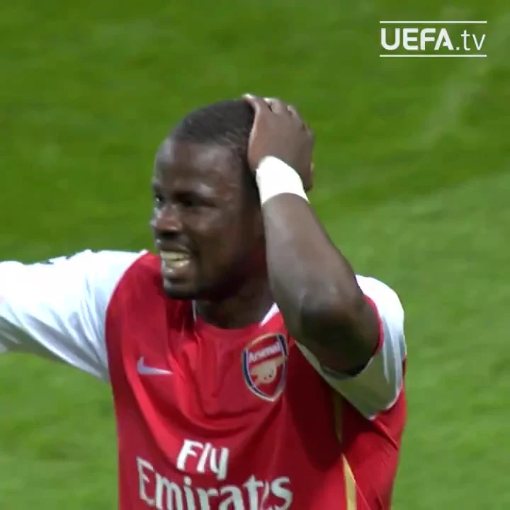 Eboué nearly scored goal of the year 🫢#UCL https://t.co/mk2EO70qow