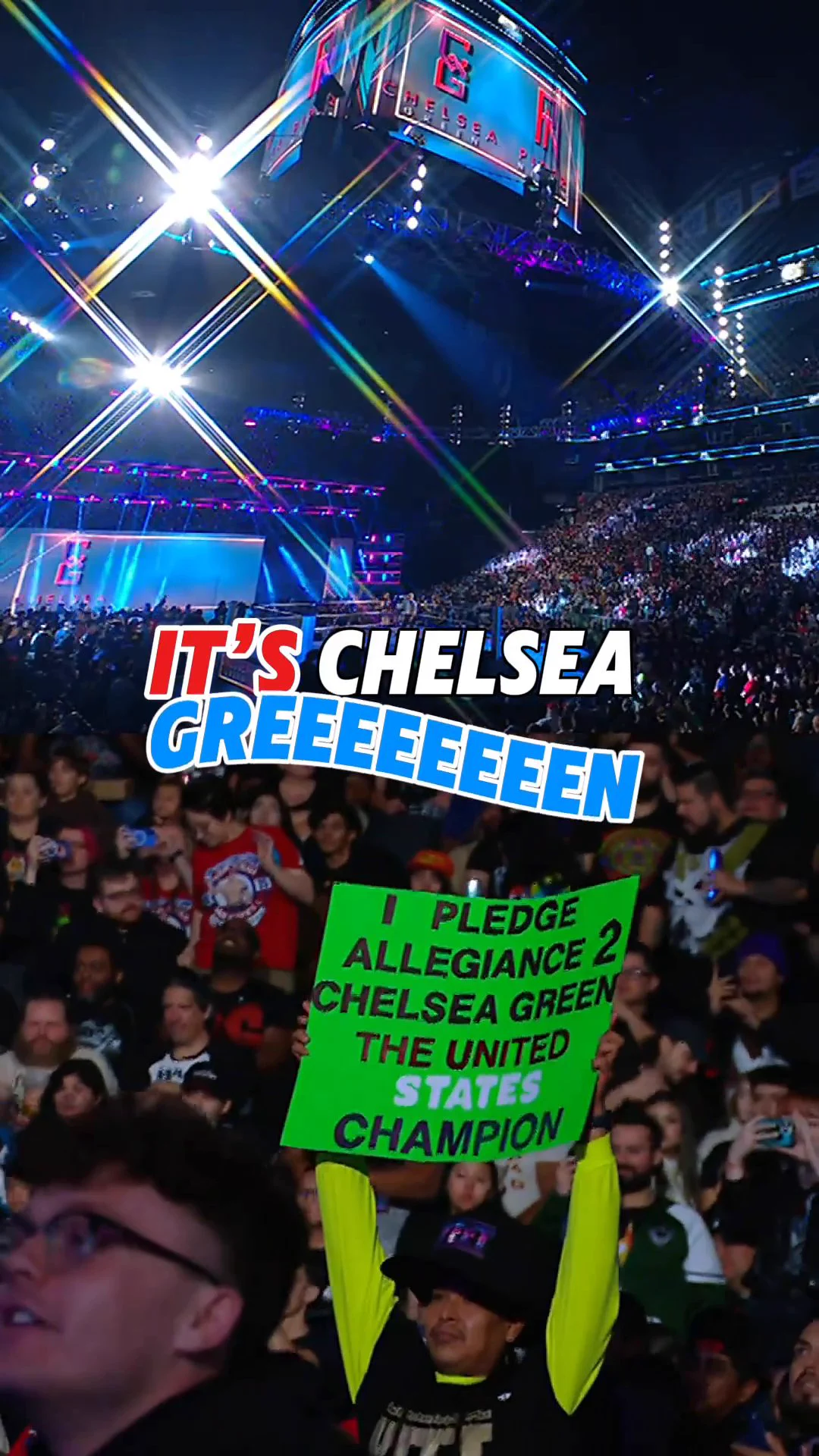 Have you pledged your allegiance to your Women's United States Champion, @ImChelseaGreen, yet? 🇺🇸 🫡#SmackDown https://t.co/fzmVv6ggsW