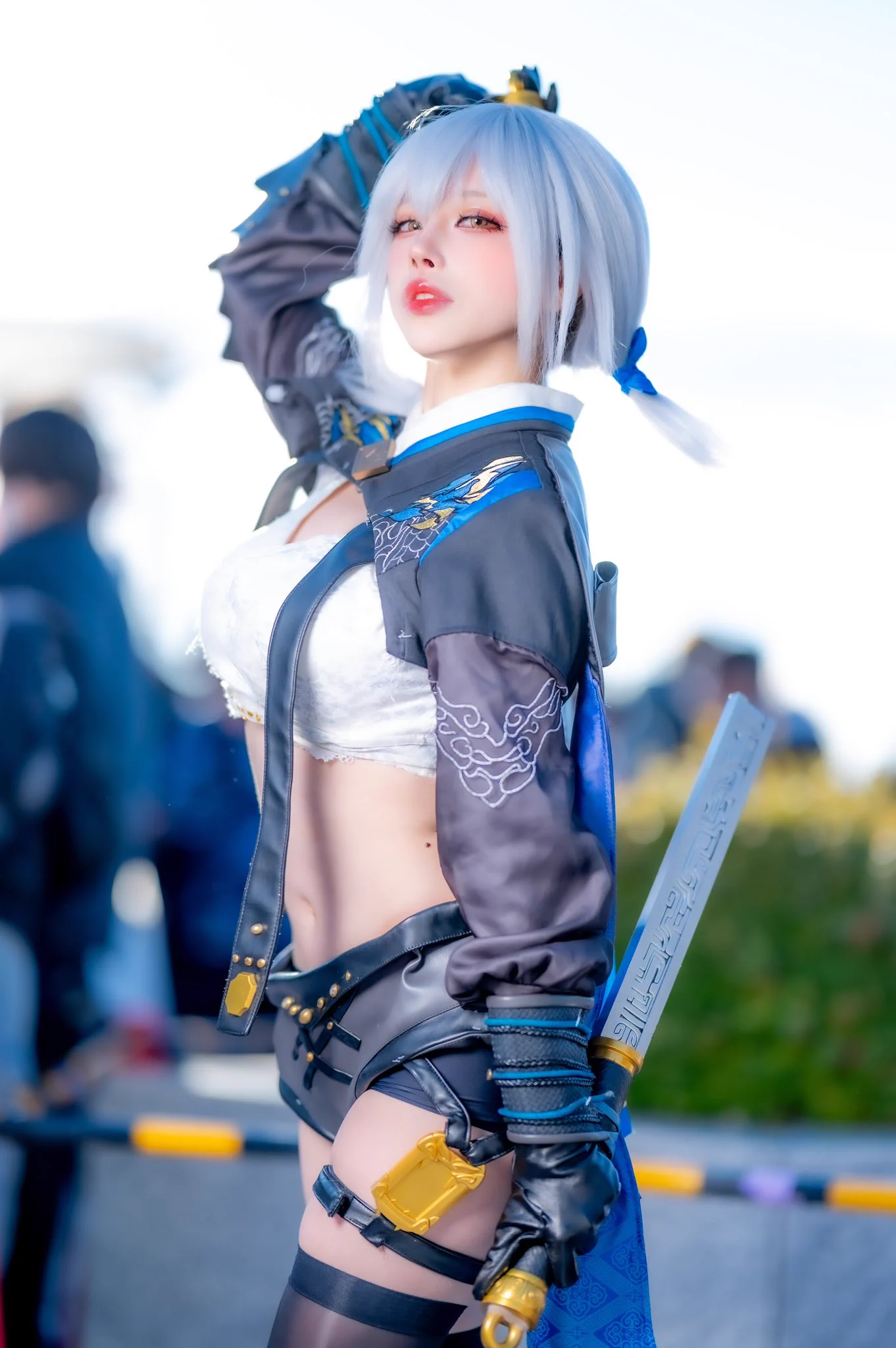 昨日のコスプレは、ビリビリで流行ってる「妃龍心」というオリジナルキャラクターです〜かっこよくてとても好きなんだからコスプレやりました🥹沢山写真撮ってくれて本当ありがとうございます〜📷:@teruru_128 https://t.co/cuymVBtwAn