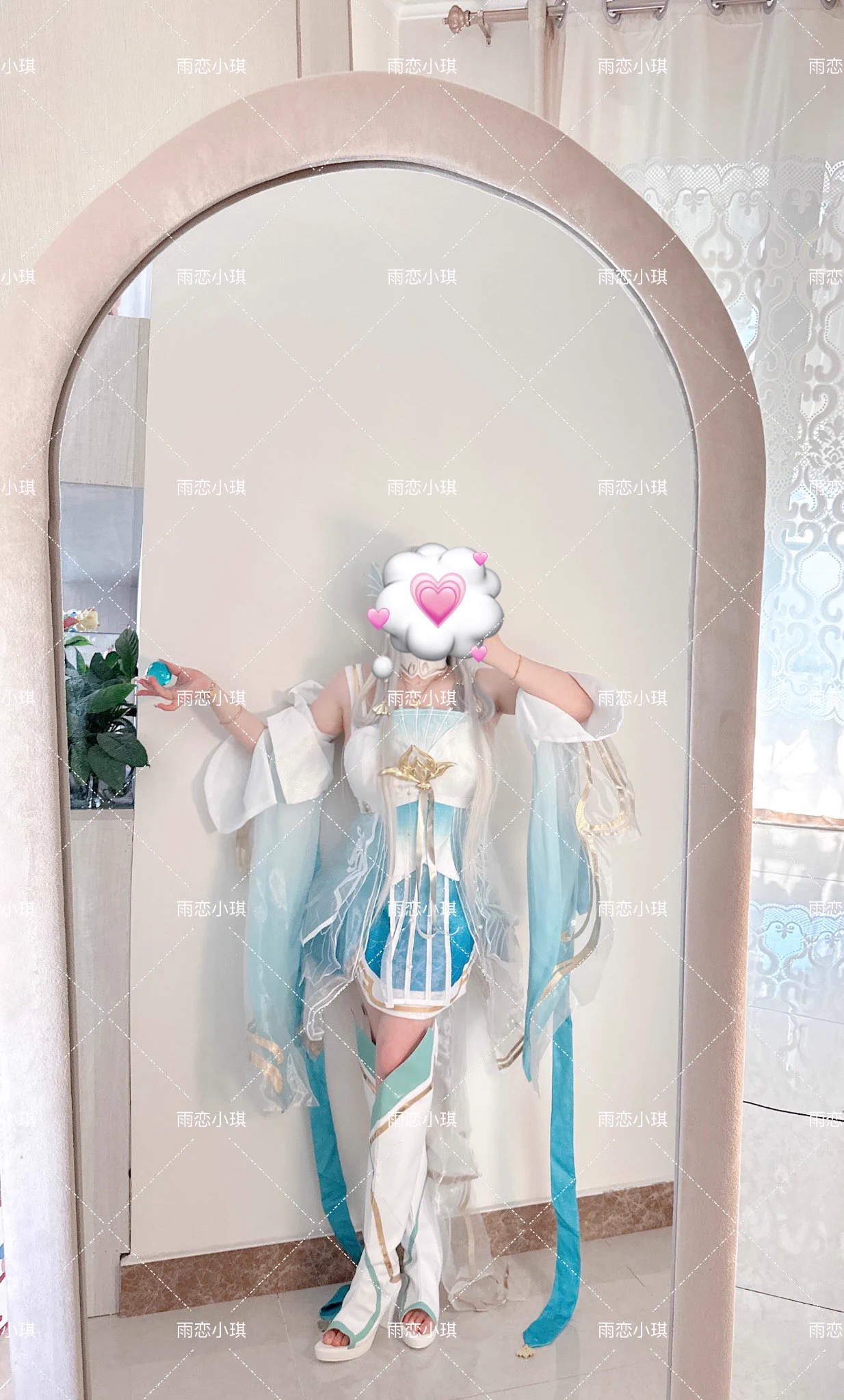 和小青龙一起跨年呀 #西施 #cos #王者 https://t.co/W40cNxRE0d