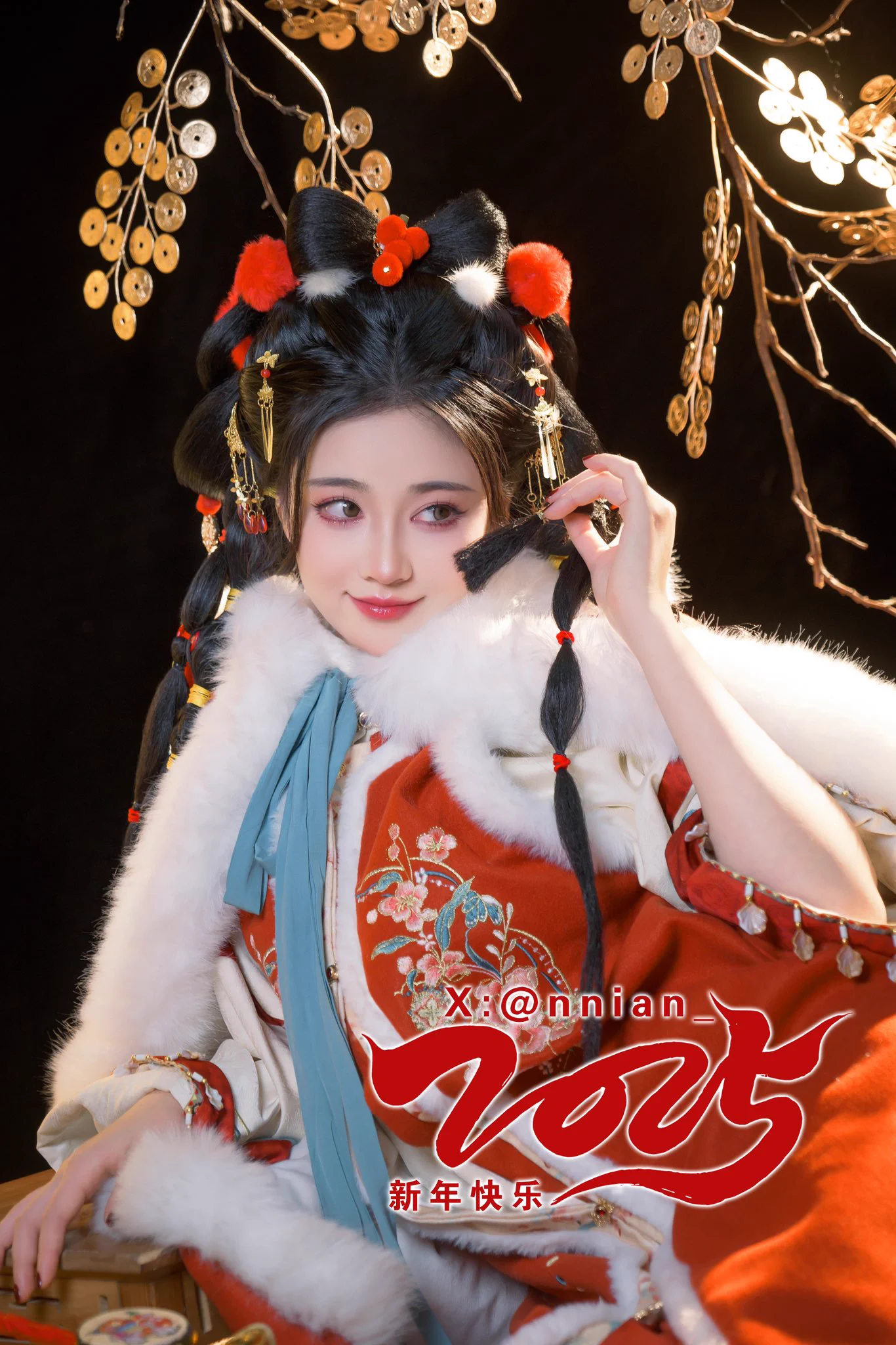 来财，来财，来财!可爱年宝祝大家年复一年，年赴一年，年富一年2025，所愿皆成🎆迎新年性感古风写真“2025年宝”上新，完整版私信解🔒❤️2025, all wishes come true#新年快乐 #2025newyear #古风写真 #性感古风 #反差少女 #纯欲 #性感写真 https://t.co/P1fvHL2cbv