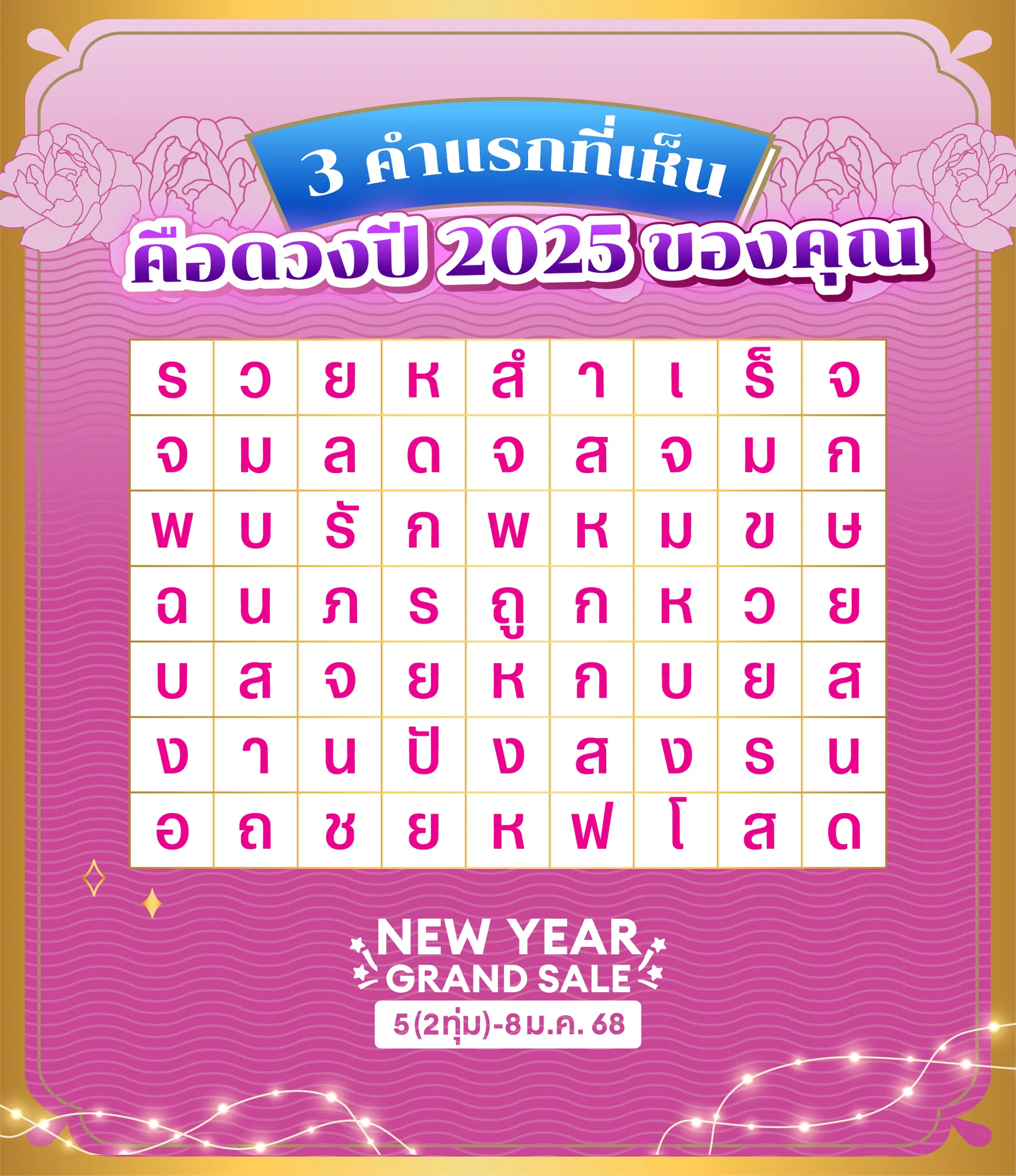 👀 ไหนๆ เห็นคำว่าอะไรกันบ้าง คอมเมนต์บอกน้องลาซหน่อยซิ!.#LazadaTH #Newyeargrandsale https://t.co/45isv1JYke