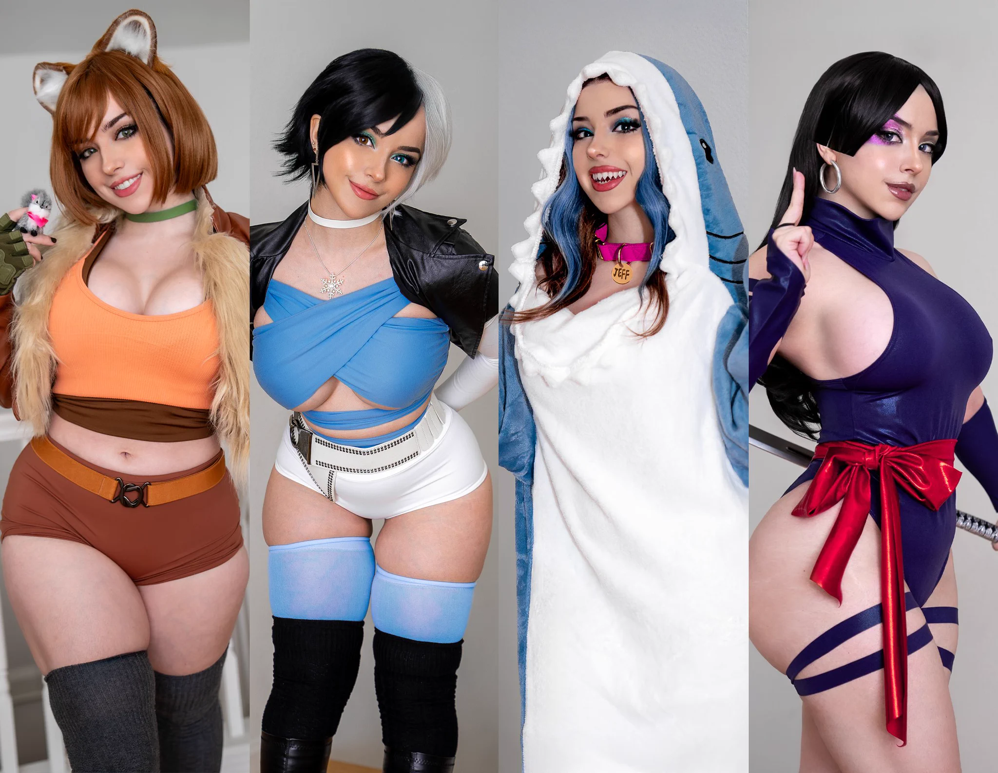 my updated marvel rivals cosplay list! 🤍squirrel girl, luna snow, jeff the land shark, and psylocke...who should i do next? ^___^ https://t.co/tZ4G1t4vQx