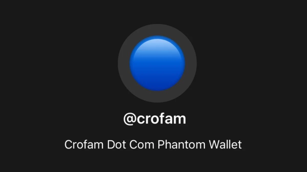 Follow Crofam on @phantom wallet and https://t.co/cIL9GEiCsN will hit the follow back! 📲Let’s connect, build, and grow together! 💪#Phantom #CrofamPhantomWallet#FollowUs #WeFollowBack #CrofamCommunity https://t.co/XNI5TR414y