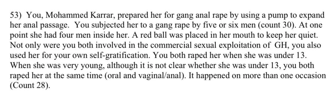 For anyone doubting the severity and depravity of the mass gang rapes of little girls in Britain, go to the source material and read the court transcripts. I did. It is worse than you could possibly imagine. https://t.co/OeK2uVxJ93