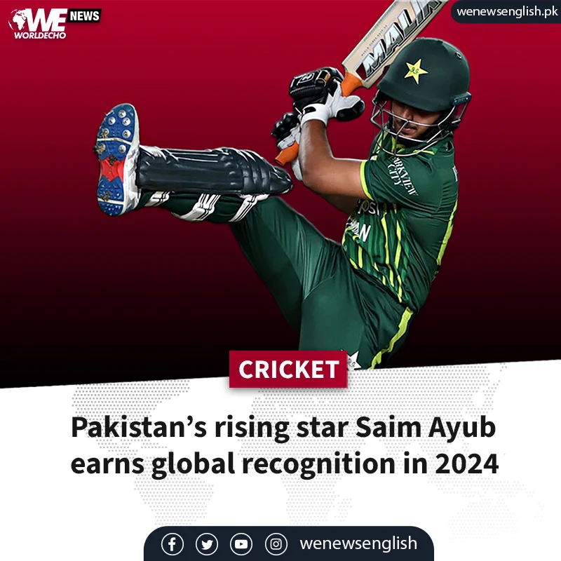 🏏 Pakistan’s rising star Saim Ayub earns global recognition in 2024Saim becomes the only player with two entries in Wisden's Best Innings of 2024Complete list of the top 10 ODI innings of the year 2024:https://t.co/poS6JyCTbW https://t.co/dM1jwHBpRI