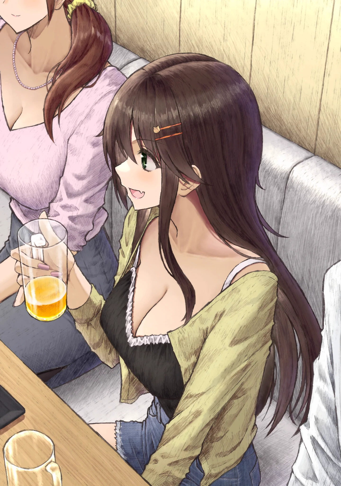 成人の日なので過去に描いた姫川友紀ちゃん(20)です！お酒を飲みます！ https://t.co/hCTQiOIkkk