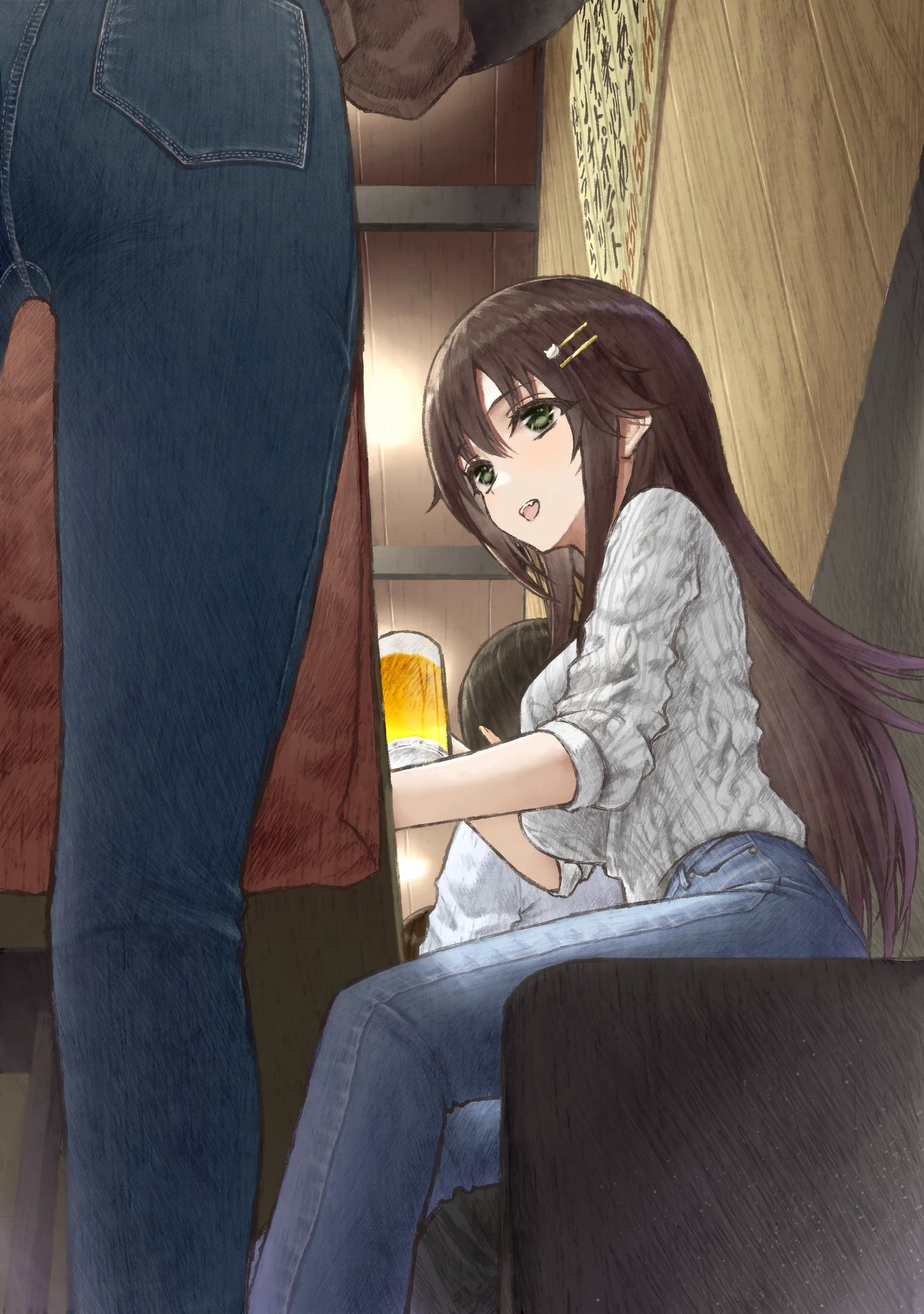 成人の日なので過去に描いた姫川友紀ちゃん(20)です！お酒を飲みます！ https://t.co/hCTQiOIkkk