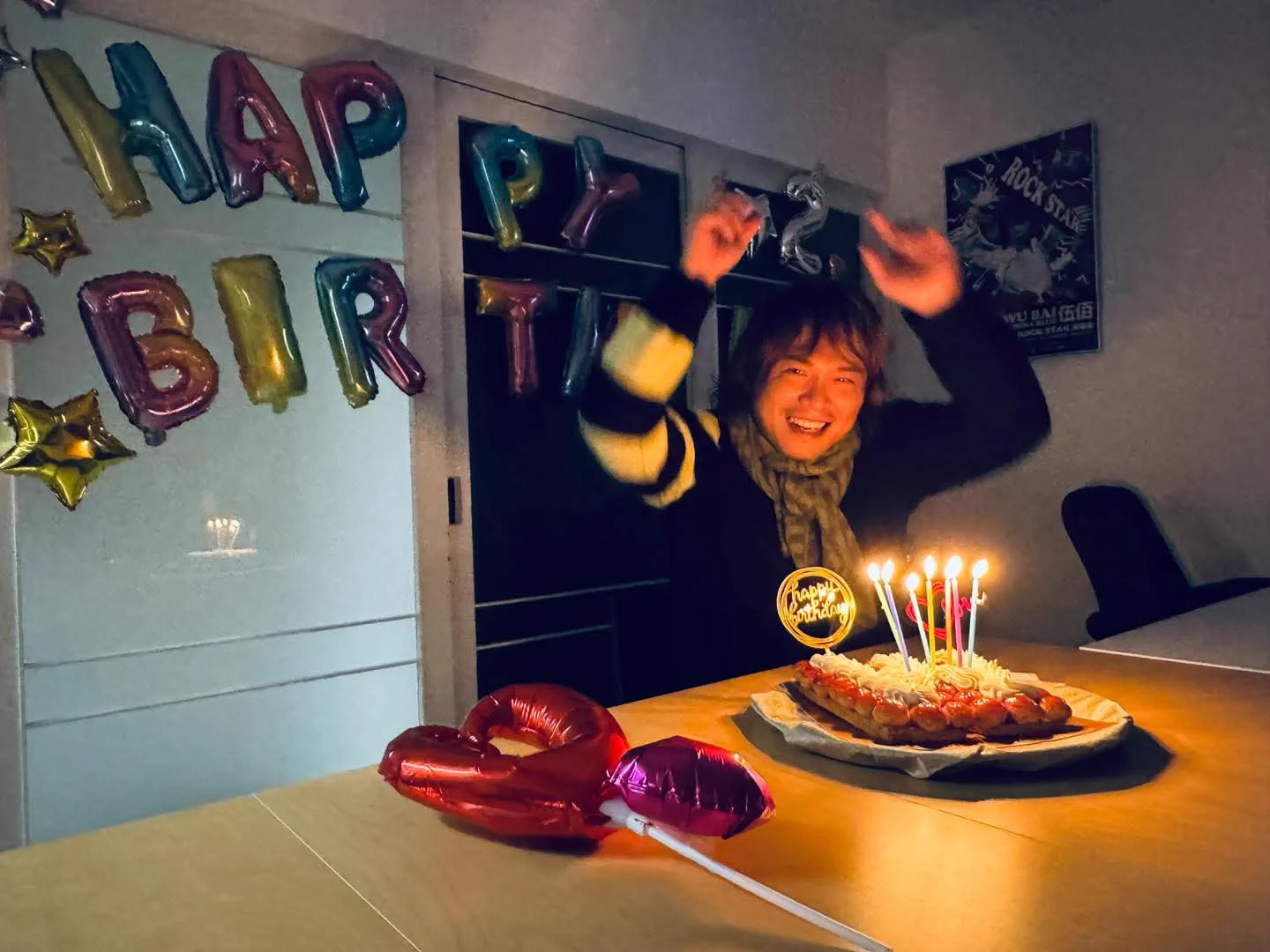 祝我生日快樂，你們也要身體健康🎈🎈🎈 https://t.co/ji1fd4mZOD