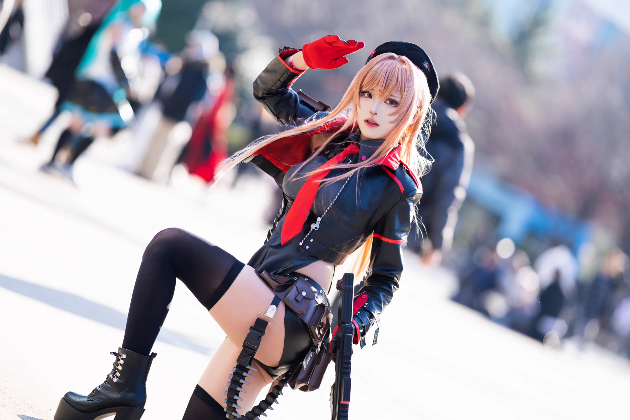 250112_부산코믹월드character : 니케_라피model : 시루(@siru_0207 )❤️🎖️🖤#코스프레 #コスプレ #cosplay #니케 #nikke #rzcos #zencreative