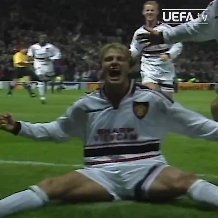 A Beckham special 💫#UCL https://t.co/NAHSh395kl