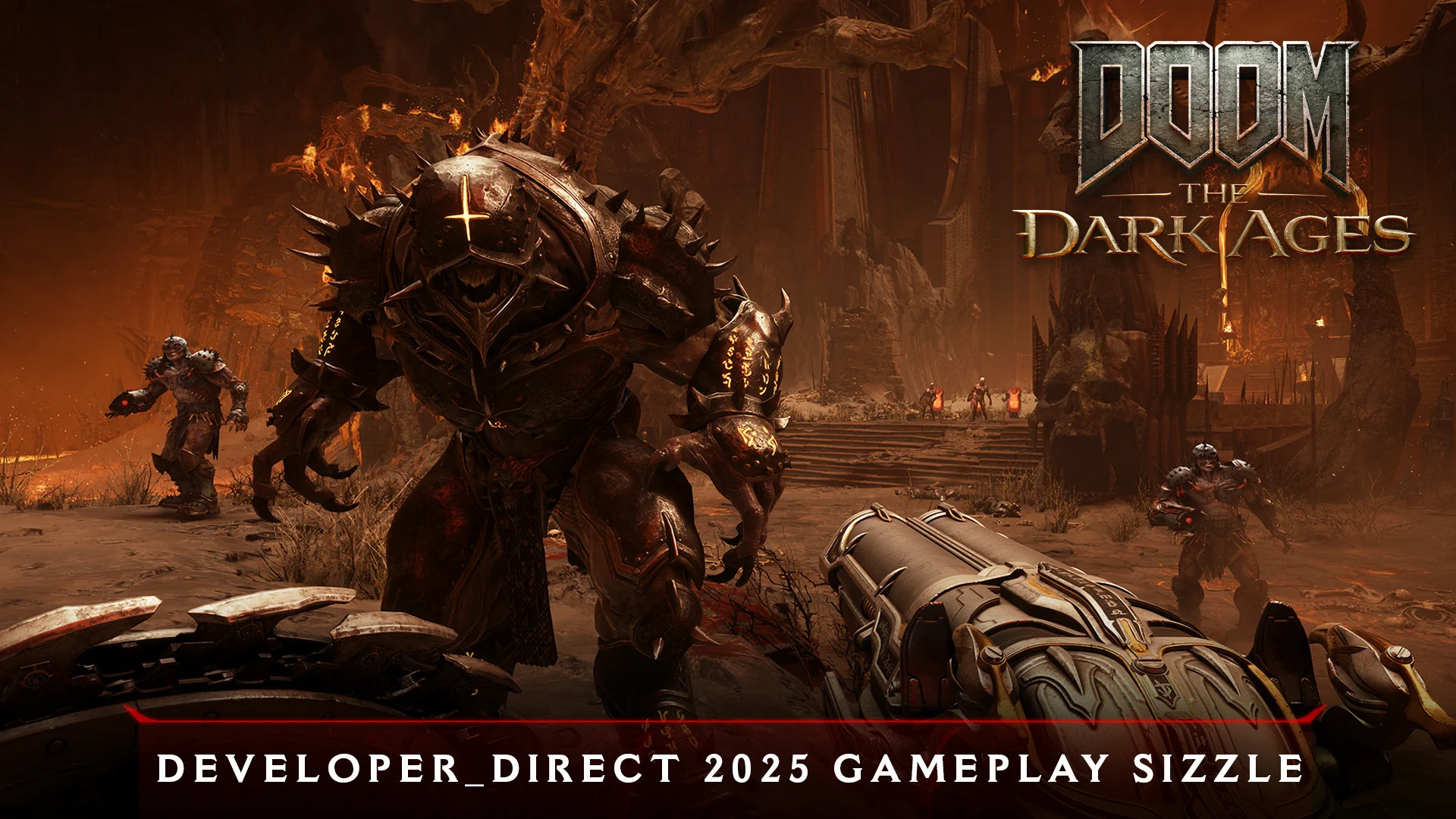 DOOM: The Dark Ages launches May 15, 2025preorder now. @XboxGamePass + @Xbox Series X|S + PC + @PlayStation 5https://t.co/kS7IfmULSk https://t.co/t1qqFNBTbf
