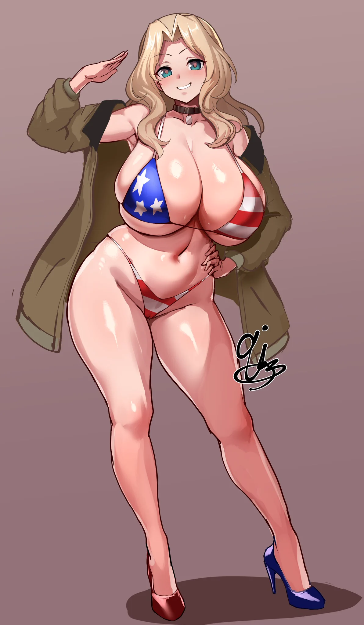 16星条旗ビキニっていいよね…… https://t.co/bcJd5v45CJ