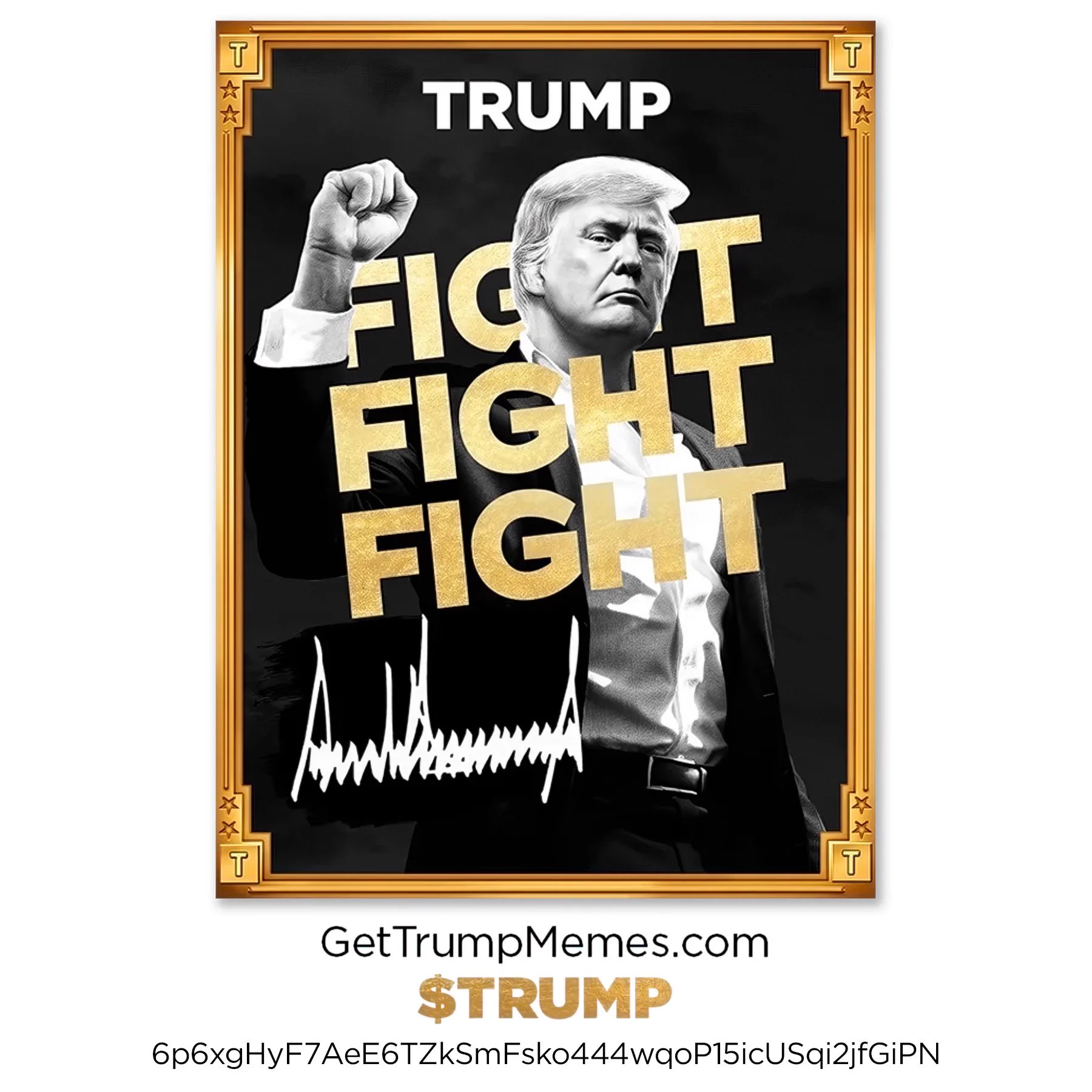 My NEW Official Trump Meme is HERE! It’s time to celebrate everything we stand for: WINNING! Join my very special Trump Community. GET YOUR $TRUMP NOW. Go to https://t.co/GX3ZxT5xyq — Have Fun! https://t.co/flIKYyfBrC