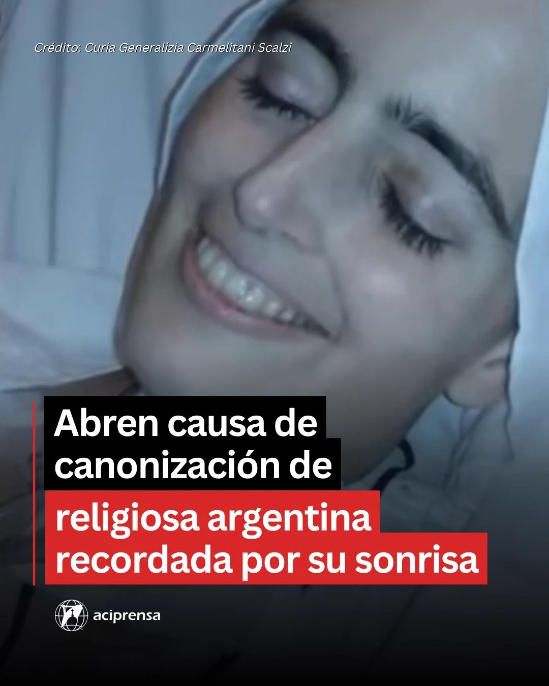 El Arzobispo de Santa Fe de la Vera Cruz (Argentina), Mons. Sergio Fenoy, decretó el inicio de la Causa de Beatificación y Canonización de la Sierva de Dios Hermana Cecilia María de la Santa Faz, religiosa carmelita que vivió en el Carmelo ubicado en la Arquidiócesis entre 1997 y 2016, recordada por haber conservado su sonrisa incluso en el momento de su muerte.El arzobispo también nombró a los oficiales de la investigación, y convocó a los fieles a participar de la Misa y sesión de apertura de la investigación, que se celebrará el domingo 23 de febrero a las 9:00 horas en el convento San José y Santa Teresa, de las Hermanas Carmelitas Descalzas (Av. López y Planes 4116, Santa Fe).En 2024, al firmar el edicto para iniciar el proceso previo a la Causa de Canonización, el prelado destacó el testimonio de la religiosa de “amor y confianza en Jesucristo, aún en medio de las pruebas más duras” , asegurando que “ha despertado en muchos corazones el deseo de un mayor compromiso de vida cristiana”.Más información:👉 https://t.co/p7cujwWp2f