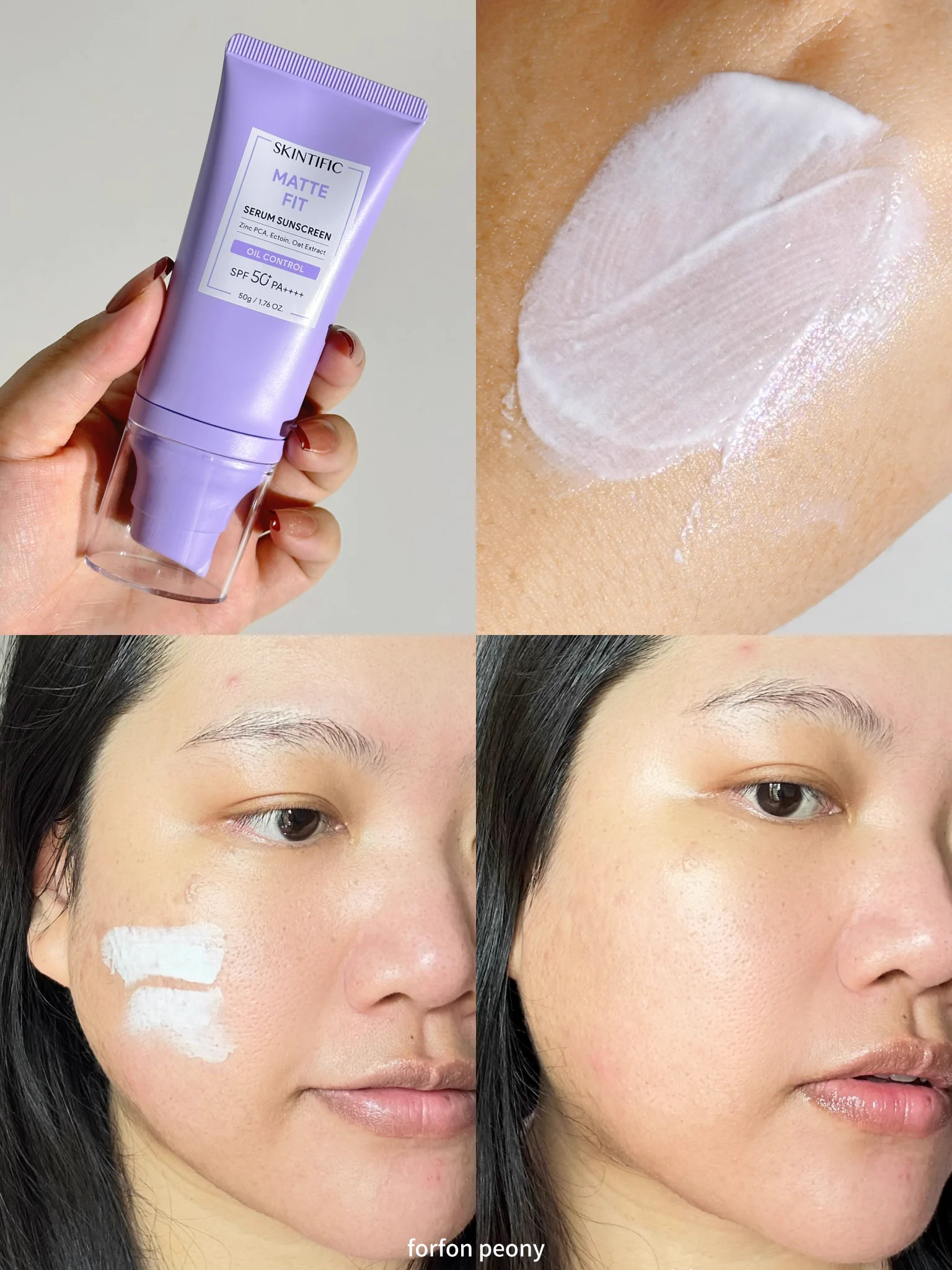 กันแดดม่วงของ Skintific คือตอบโจทย์คนหน้ามันจริงๆนะ เนื้อกันแดดเนื้อแมตต์ แต่เกลี่ยง่าย บางเบาสบายผิว เบลอผิวประมาณนึง แต่งหน้าทับคือแมตต์สมใจเว่อร์ หน้าไม่ขุย คุมมันดีมากกก! หน้าไม่เยิ้ม ระหว่างวันพกเติมได้ แล้วราคาดีขนาดนี้ ได้กำไรมั่งมั้ยนิ😂 https://t.co/H6wCmSEO3g