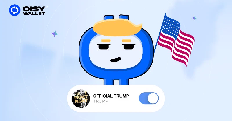 $TRUMP is now available on OISY Wallet! Manage your $TRUMP transactions securely—Hodl, Sell, Trade, or Stake, all through OISY. Explore more at https://t.co/dziEVswL5j https://t.co/VcEAqMhZbS