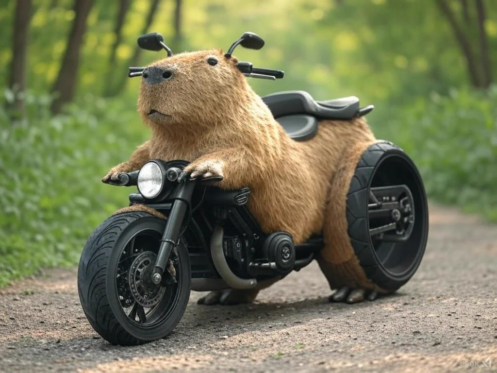 本気出すと時速50km/hで走りそうなバイクをGROKに描いてもらましたhttps://t.co/k96bhBjist https://t.co/75bfNPlkak