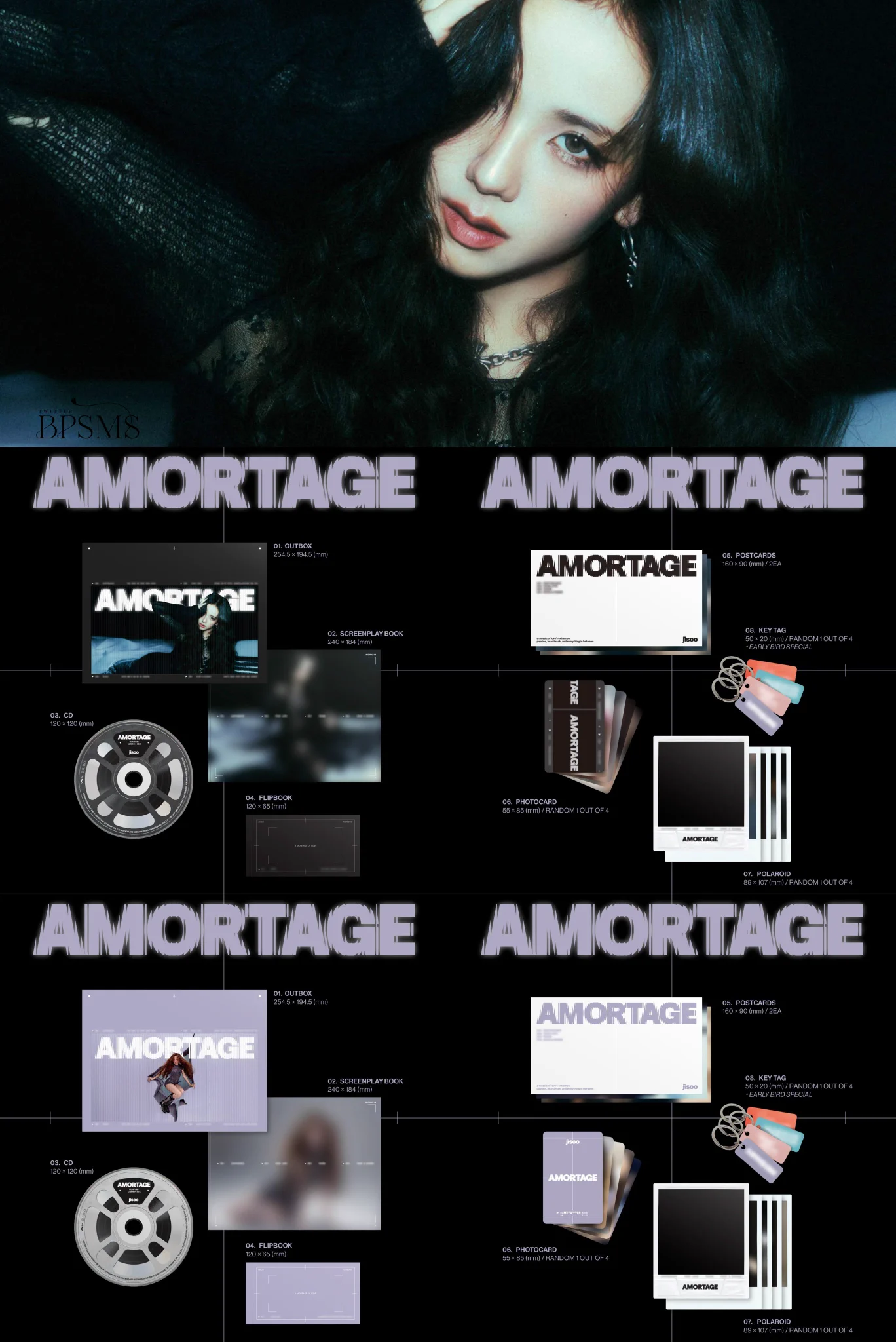 รีทวิต สุ่ม #แจกบั้มเปล่า 💜🐰[PRE] #JISOO MINI ALBUM [AMORTAGE] ♡(Ktown/Ktownแฟนมีท/Yg/Dearmy/Dearmyแฟนมีท/Musicplant)• PURPLE Ver / BLACK Ver490/590/620• KiT (APP Ver)390/550• NFC (REELS Ver)370/520• ได้ของแถมจากทางร้านเพิ่ม• ปิดรับ 13 กุมภาหรือจนกว่าสินค้าจะหมดรายละเอียด/สั่งซื้อ 👉🏻 https://t.co/GUwNQYArWn#ตลาดนัดบพ #ตลาดนัดblackpink
