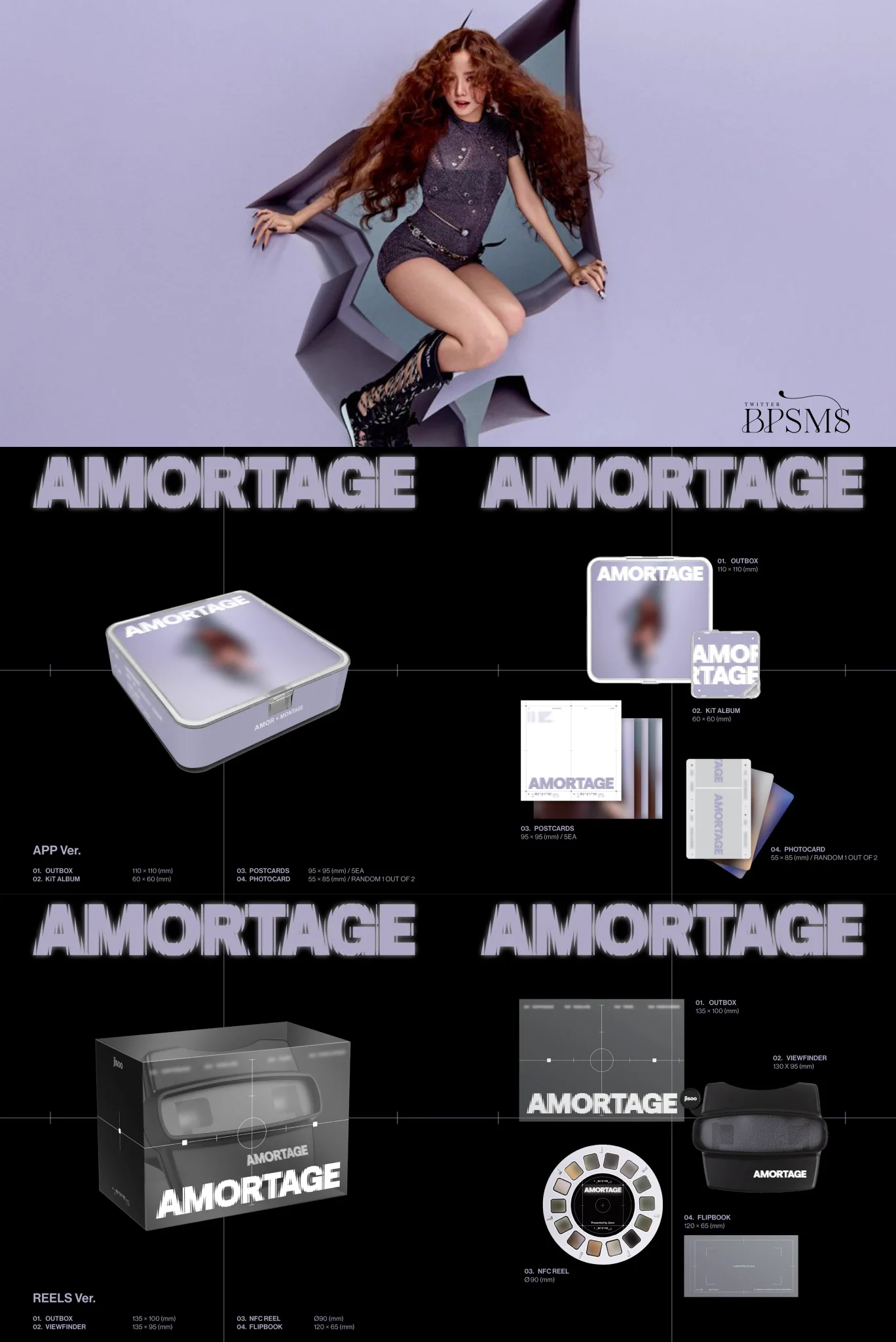 รีทวิต สุ่ม #แจกบั้มเปล่า 💜🐰[PRE] #JISOO MINI ALBUM [AMORTAGE] ♡(Ktown/Ktownแฟนมีท/Yg/Dearmy/Dearmyแฟนมีท/Musicplant)• PURPLE Ver / BLACK Ver490/590/620• KiT (APP Ver)390/550• NFC (REELS Ver)370/520• ได้ของแถมจากทางร้านเพิ่ม• ปิดรับ 13 กุมภาหรือจนกว่าสินค้าจะหมดรายละเอียด/สั่งซื้อ 👉🏻 https://t.co/GUwNQYArWn#ตลาดนัดบพ #ตลาดนัดblackpink