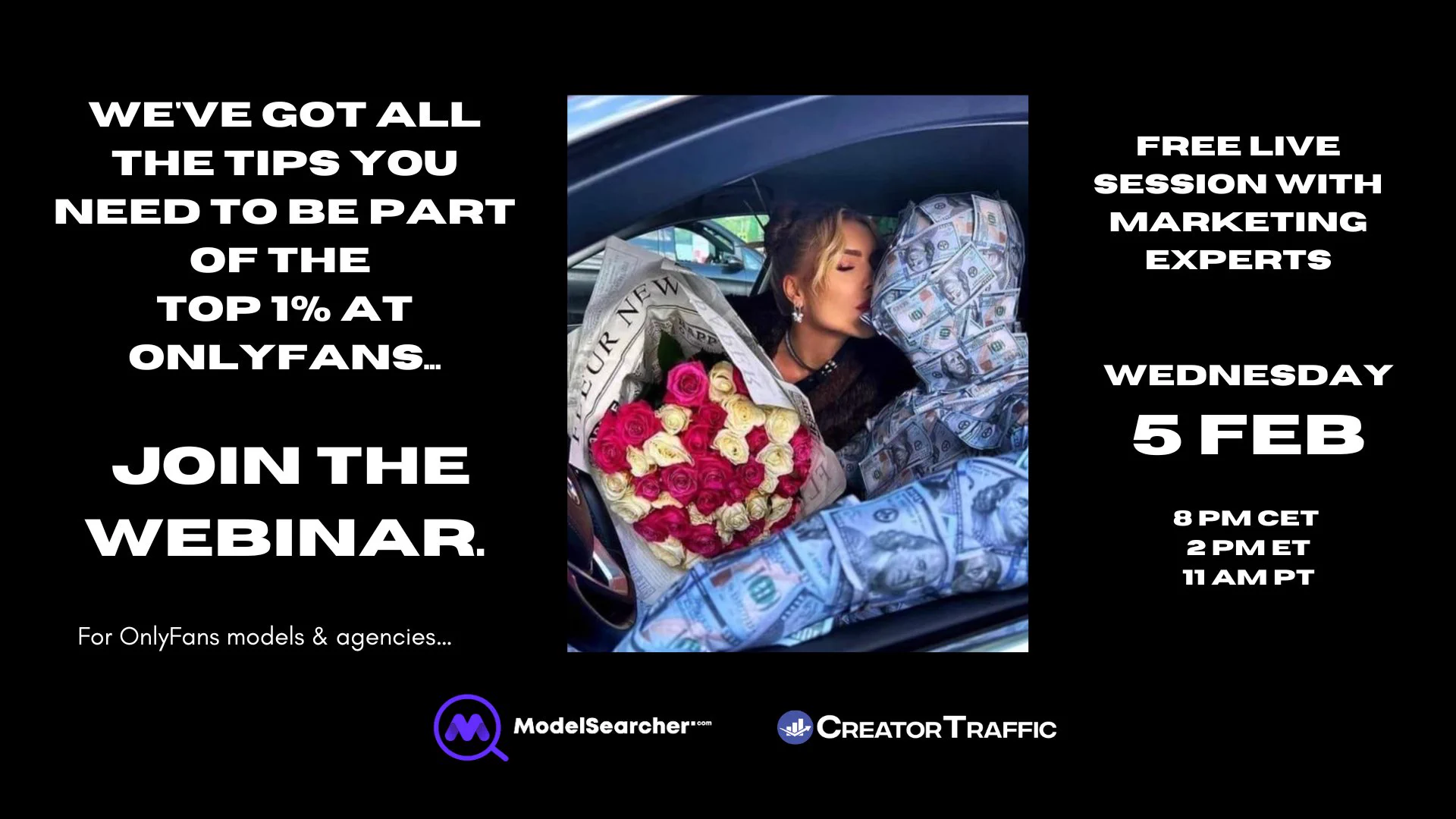 🌟Join our free weekly community event, where we share the secrets to higher earnings with https://t.co/Ic2J9CaKG8 and https://t.co/W6CxeGr0V9, Wednesday. February 5, 2 PM NY 11 AM LA, 8 PM BerlinJoin us live: https://t.co/sn33ABwWHq #modelsearcher@modelsearcher_ https://t.co/aENqEs4J3K