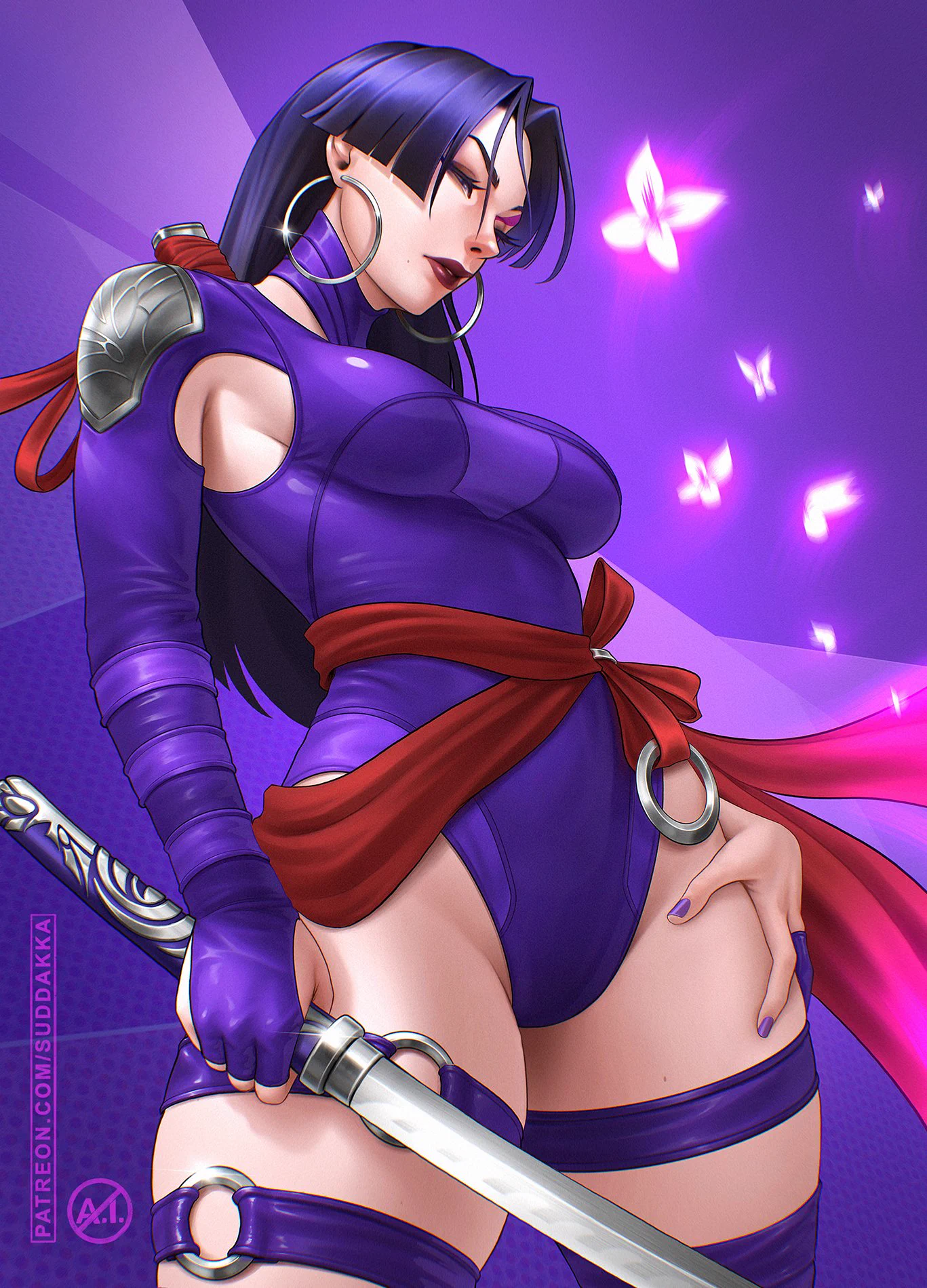 Marvel Rivals PsylockeI keep upgrading my skills bros. It takes time to make all versions, and those suits from Rivals are really complex. But I like it!Ref. pose: @cinnannoe @MarvelRivals #MarvelRivals #Psylocke https://t.co/ae3R4kZFWD
